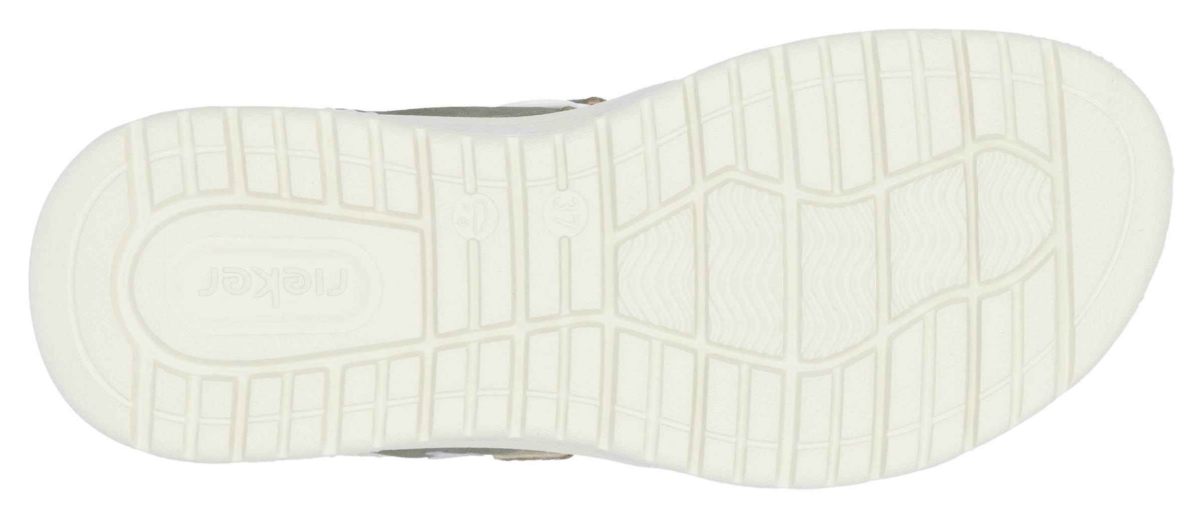 RIEKER Sport Sandale »Outdoorsandale«, Sommerschuh, Sandalette, Plateauabsatz, mit Klettverschlüssen