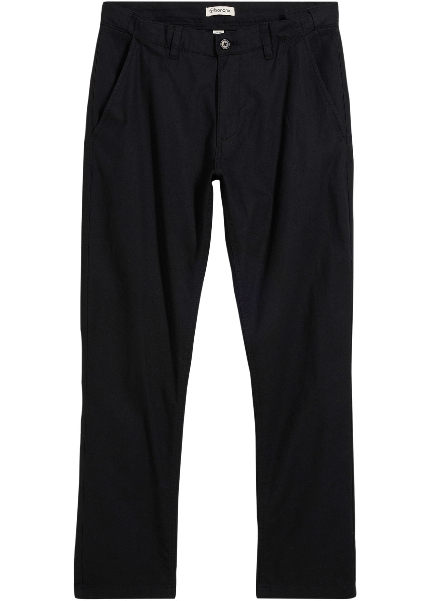 bonprix Chinohose  aus Leinen und Baumwolle, Regular Fit, im Chino-Stil