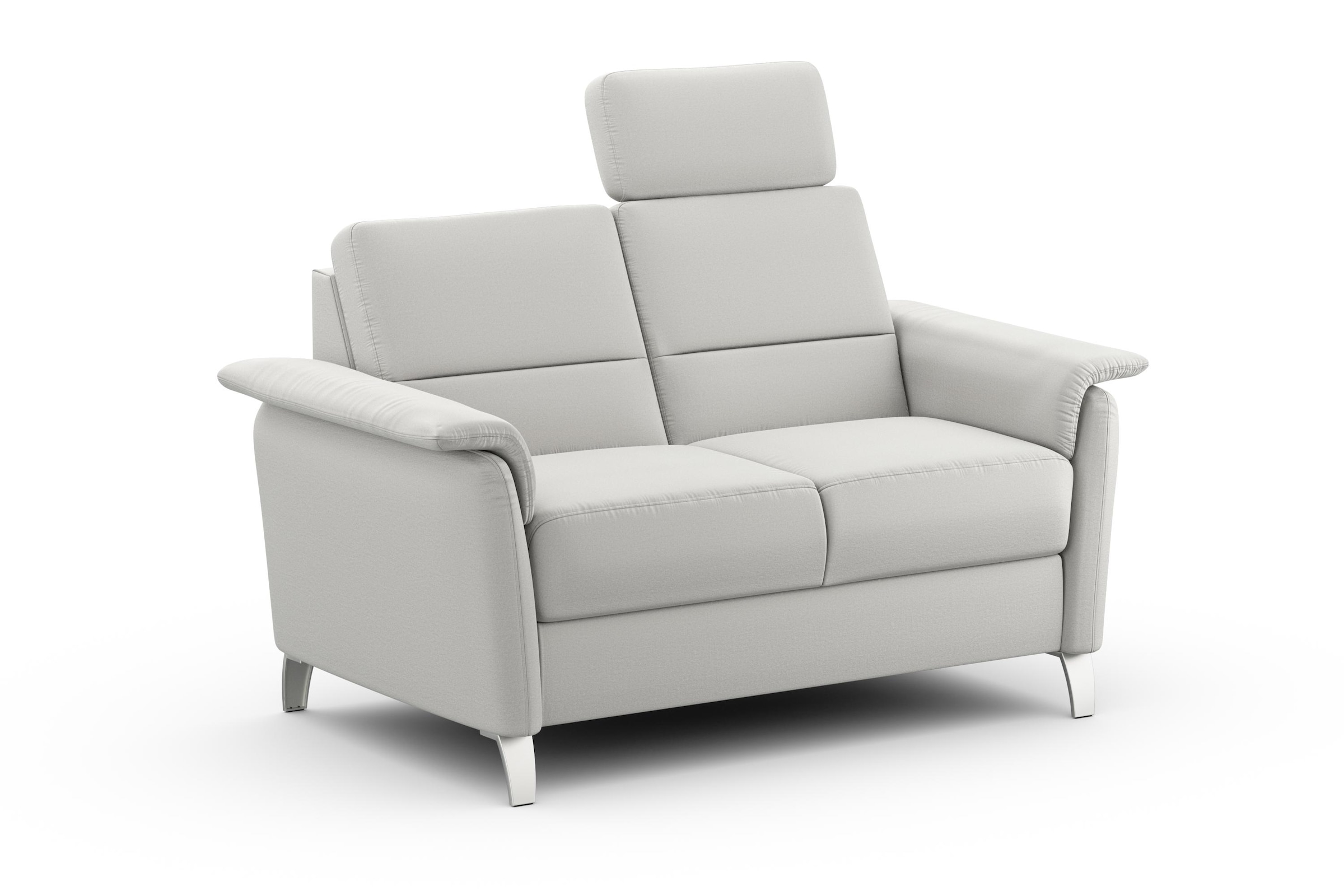 sit&more 2-Sitzer »Palmera«, Federkern-Polsterung, Steckvorrichtung für 2 Kopfstützen (optional)