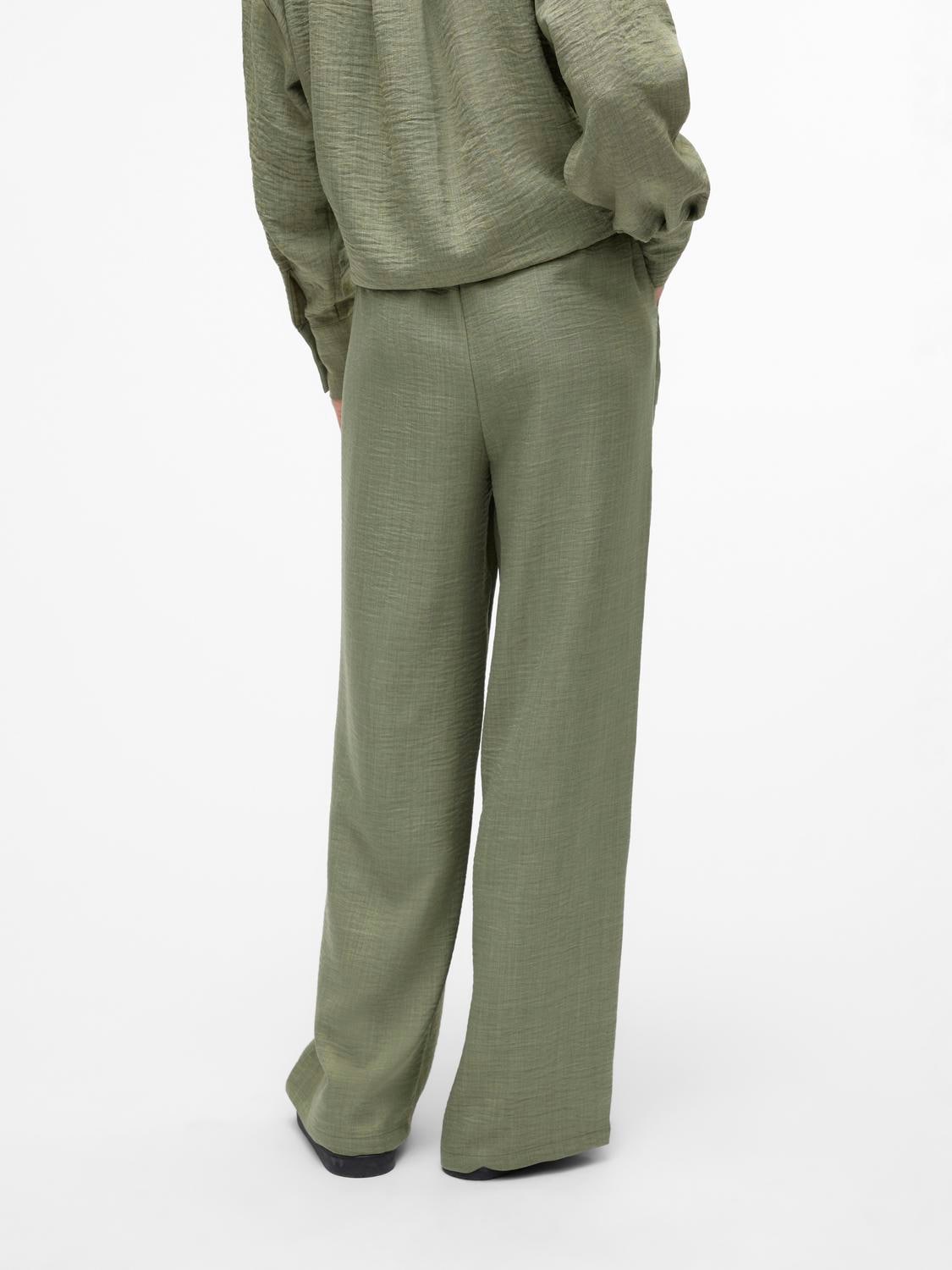 Vero Moda Schlupfhose »VMMELANEY HW LOOSE PANT WVN GA NOOS«