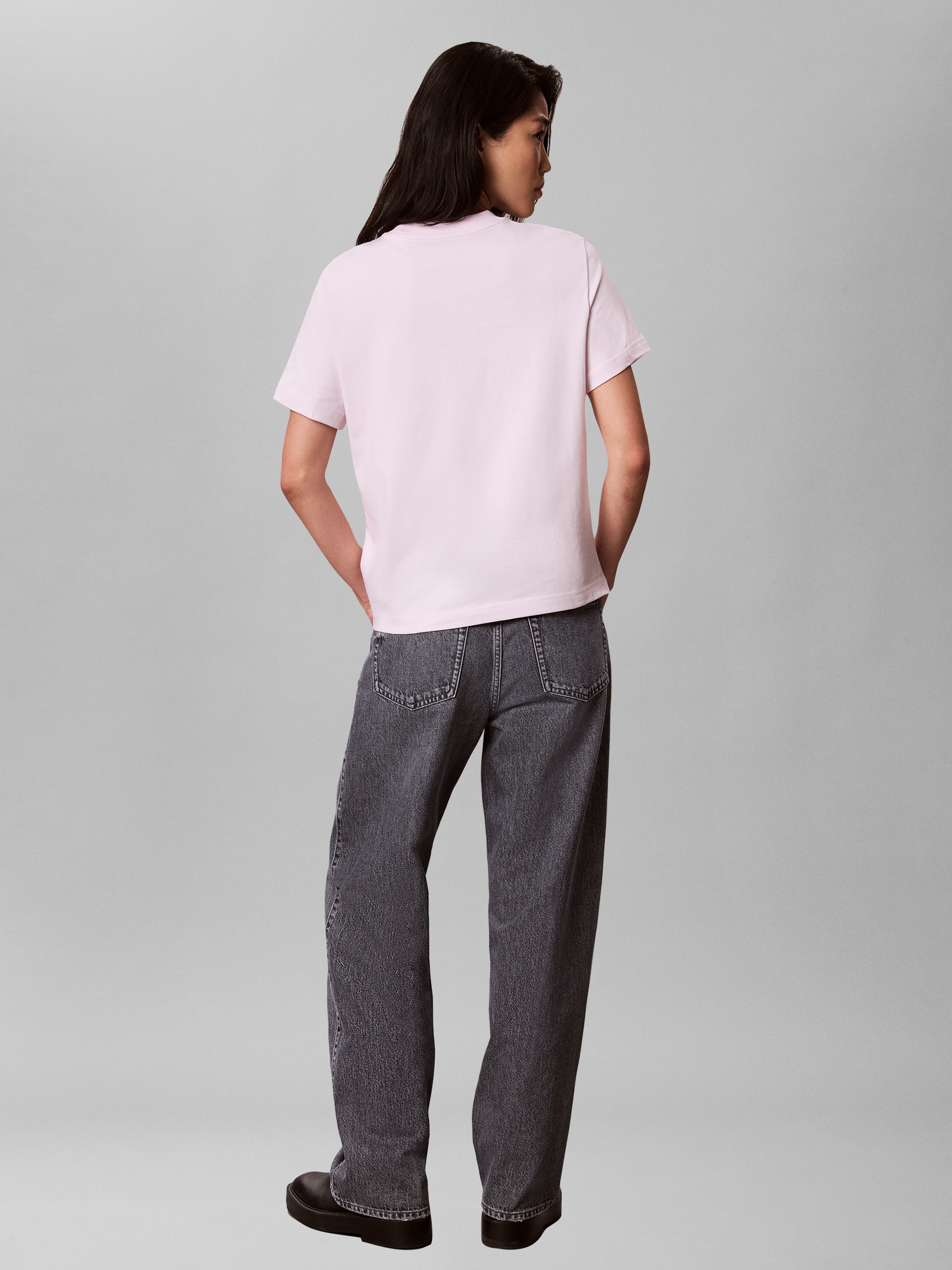 Calvin Klein Jeans T-Shirt »HERO SS CLASSIC MONOLOGO CNECK T« , Logoschriftzug
