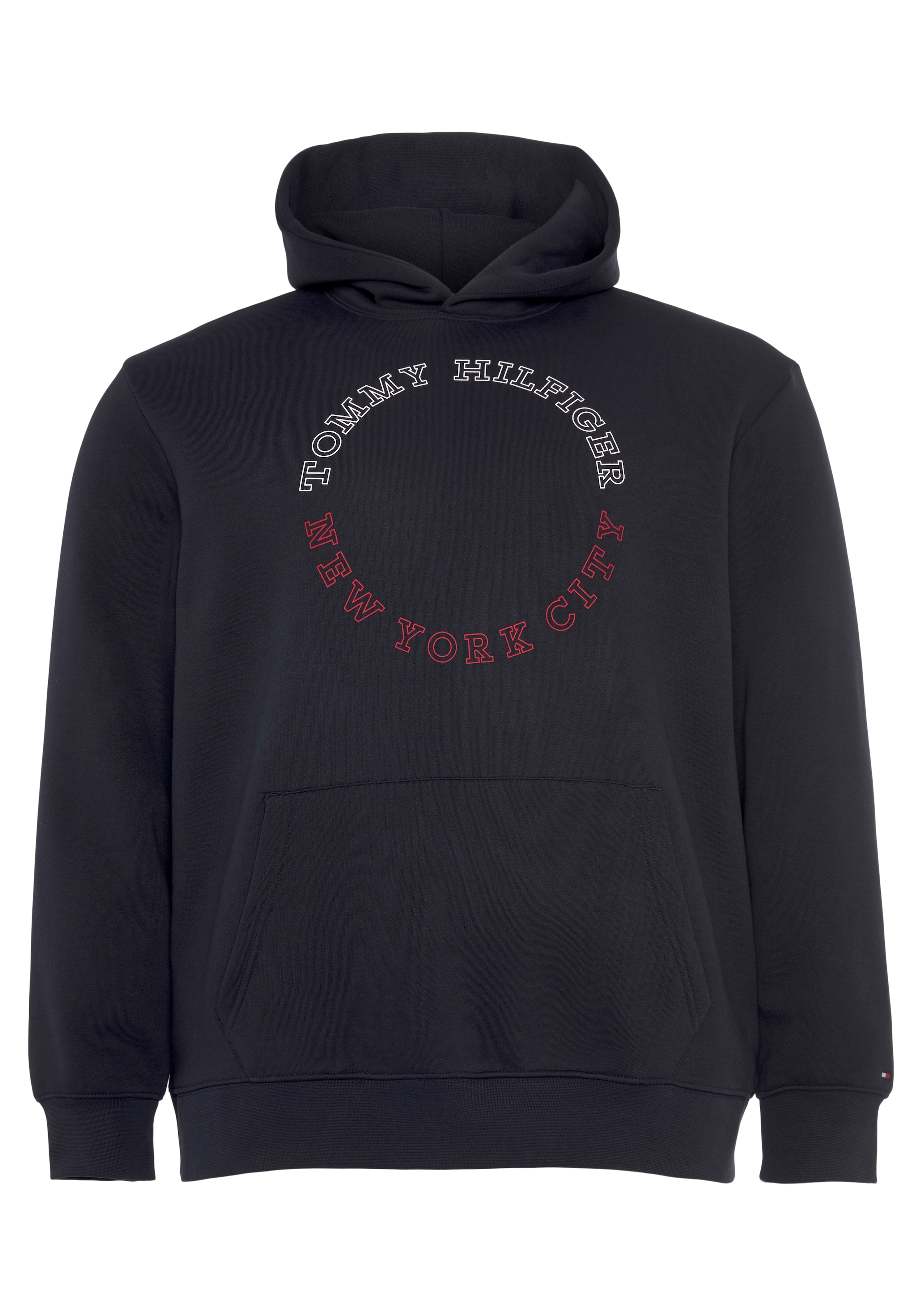 Hoodie »BT-MONOTYPE ROUNDALL HOODY-B«, in großen Größen