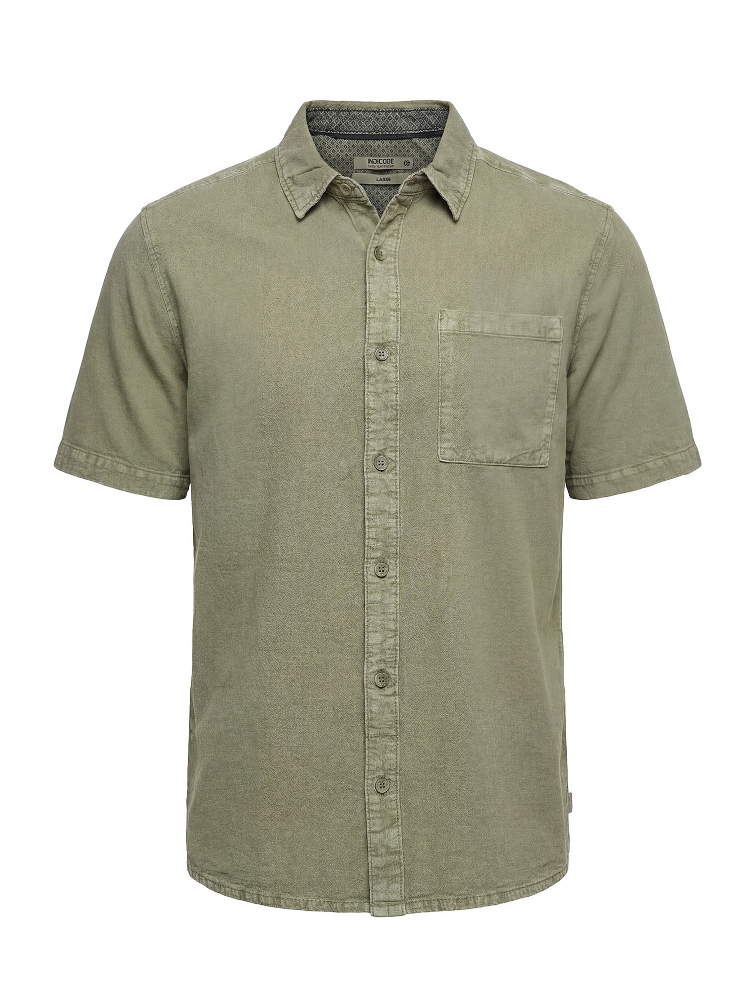Indicode Kurzarmhemd »INTrypto Short Sleeve«
