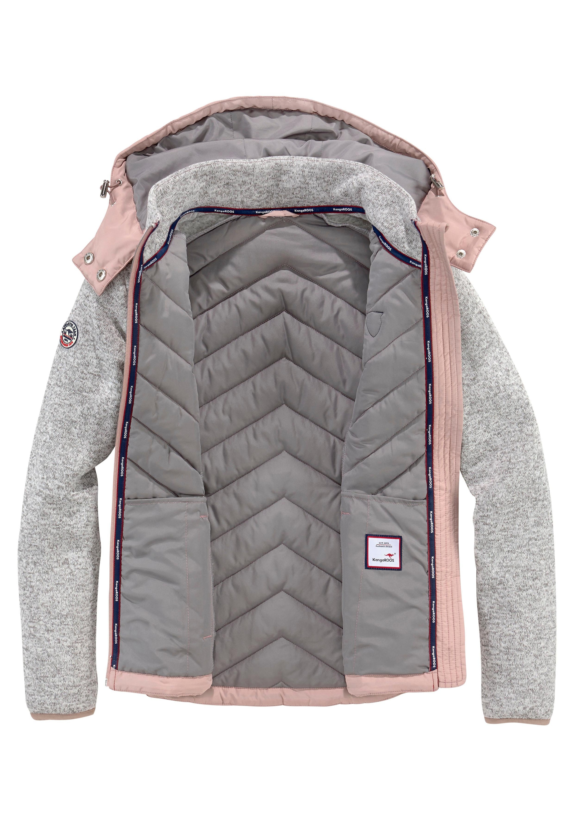 KangaROOS Kurzjacke, mit Kapuze, im 2-In-1 im Online | OTTO Shop kaufen OTTO Look trendigen