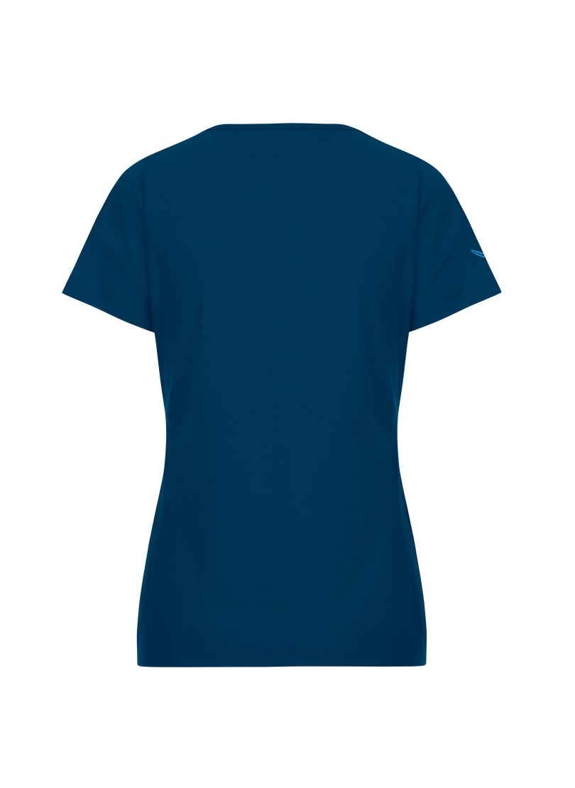 Trigema T-Shirt »TRIGEMA T-Shirt aus Biobaumwolle«, (1 tlg.)