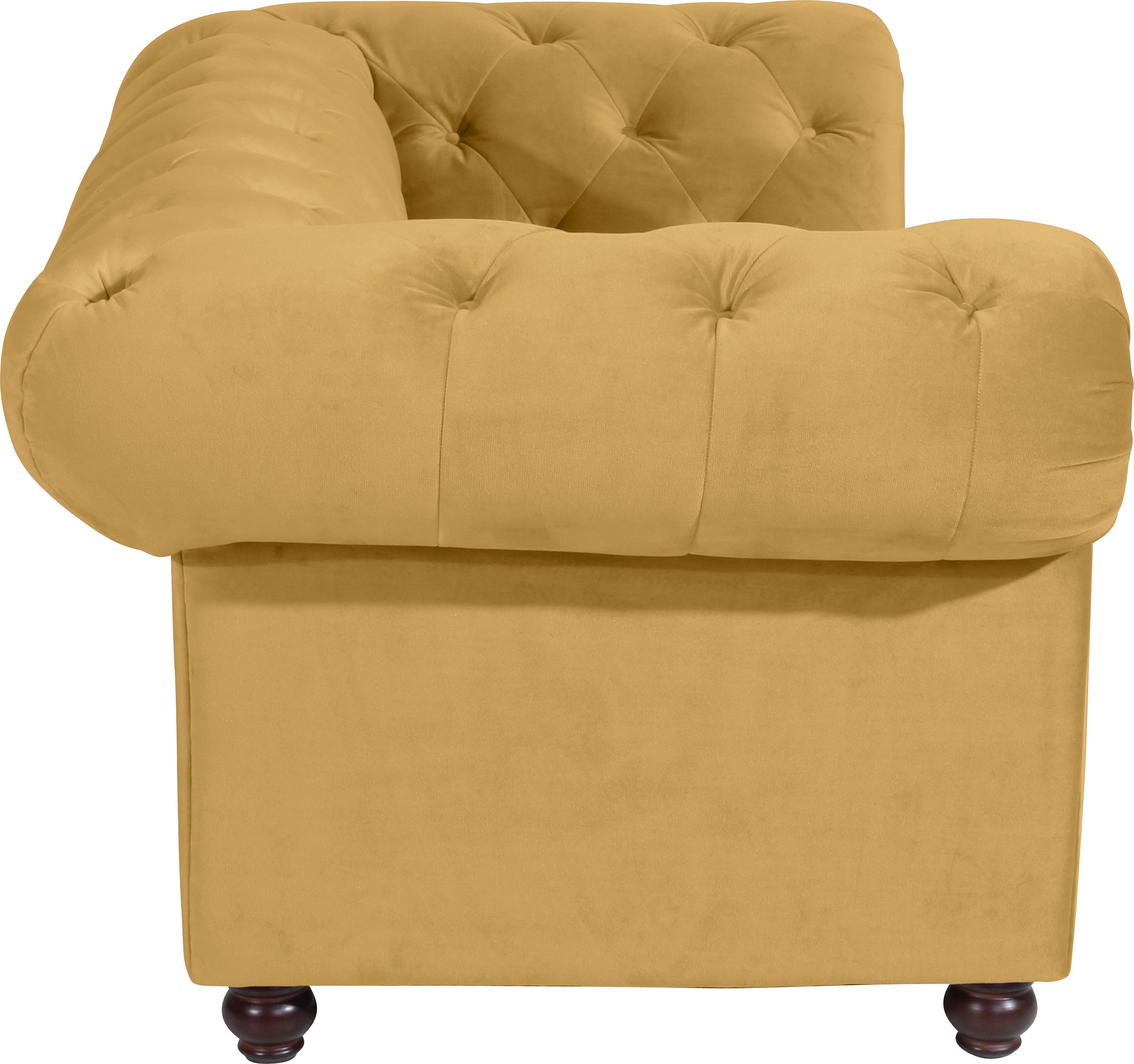 Max Winzer® Polstergarnitur »Old England Chesterfield, hochwertig und elegant«, (3 tlg.), mit edler Knopfheftung, 3-tlg.