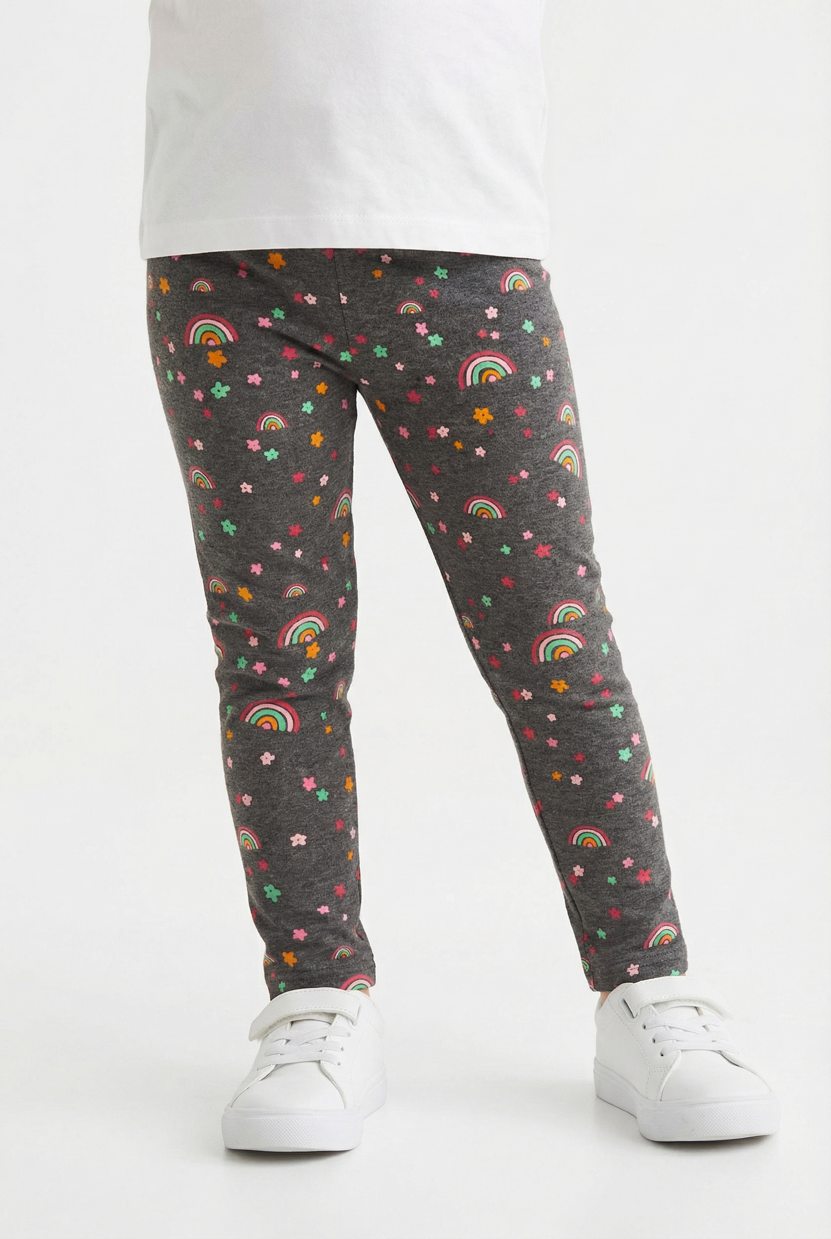 happy girls Strickleggings  im tollen Allovermotiv