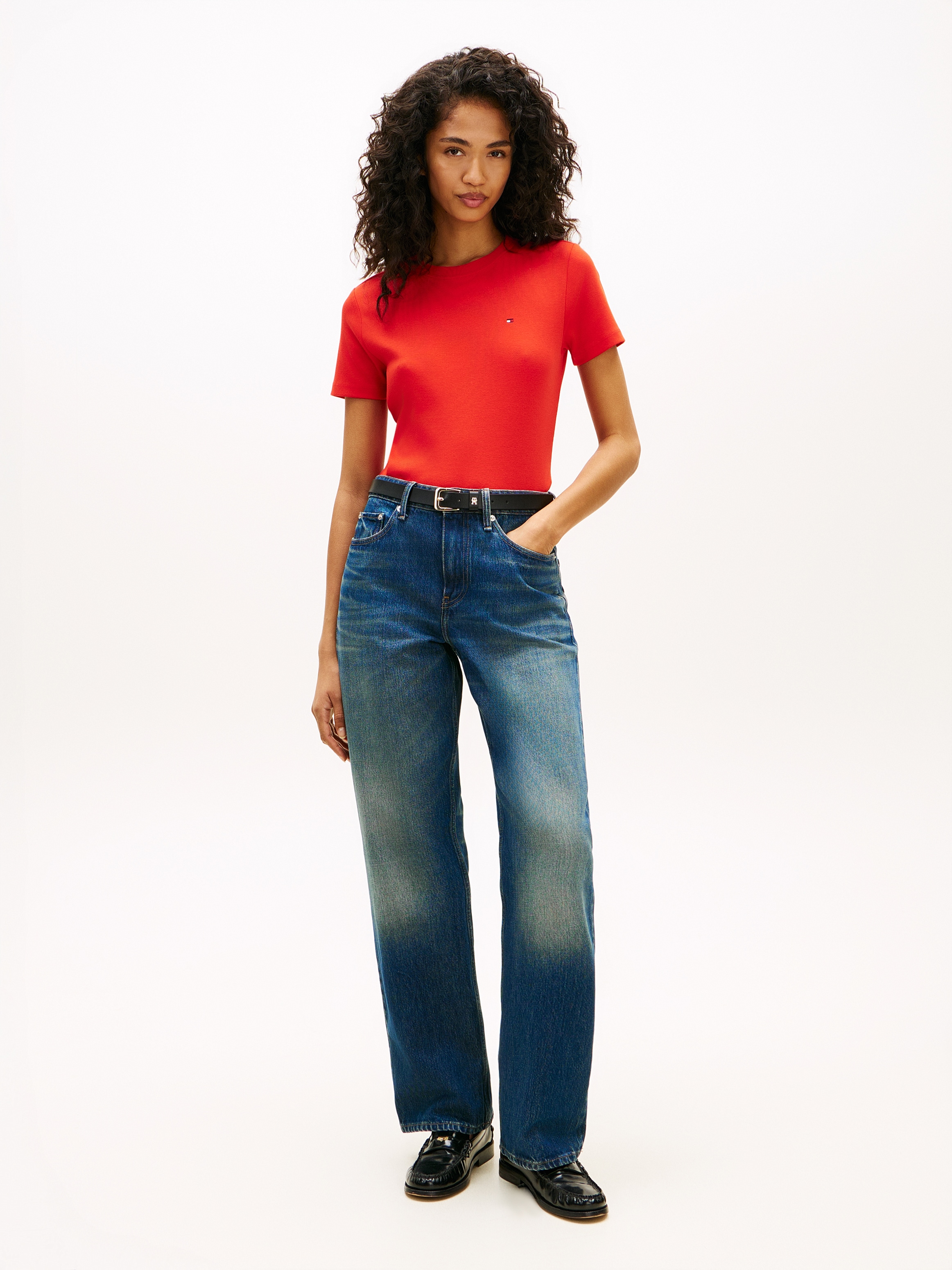 Tommy Hilfiger T-Shirt »SLIM CODY C-NK« Baumwolle, slim fit