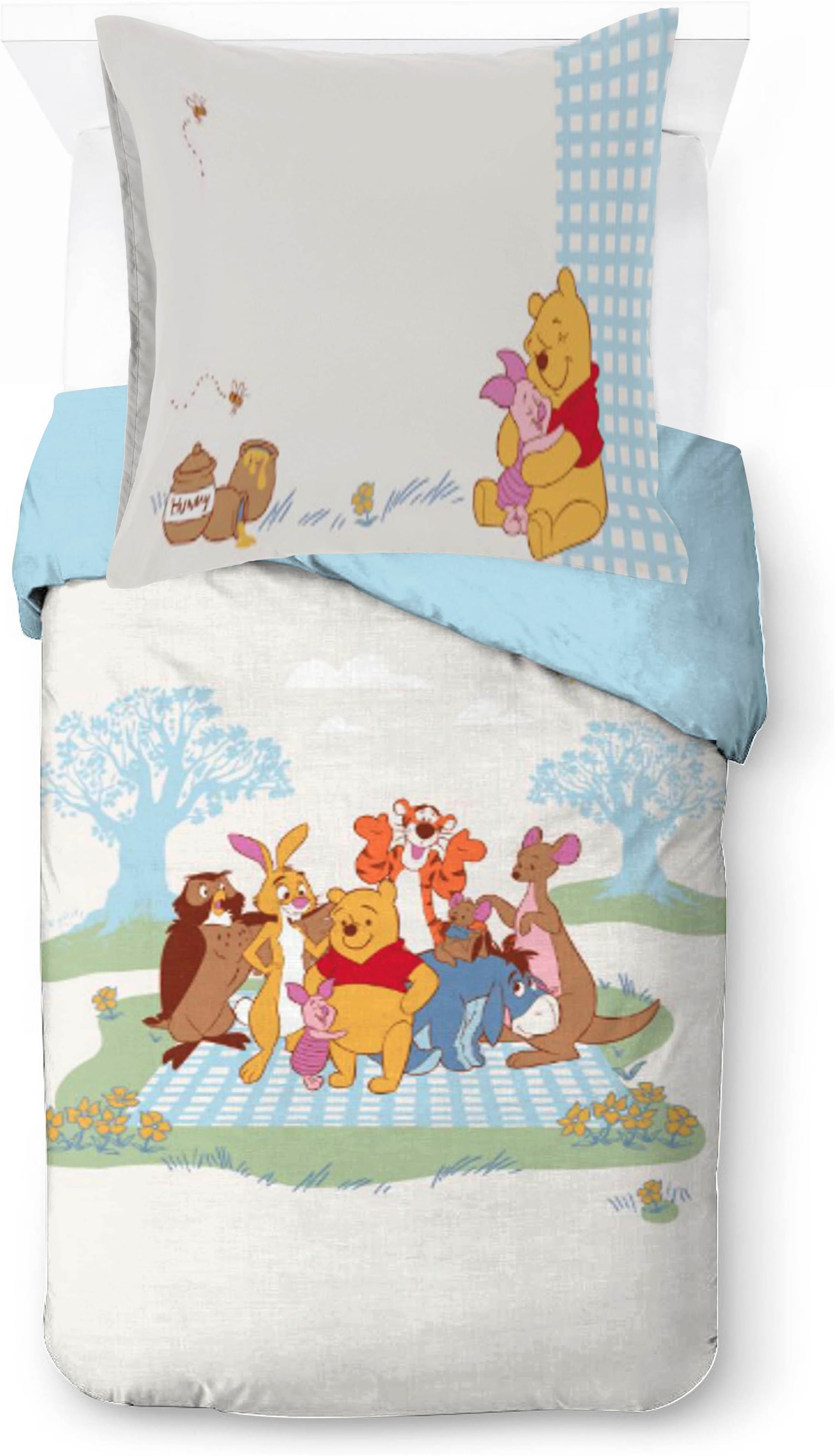 Disney Kinderbettwäsche »Winnie The Pooh Party« 2 100% Baumwolle
