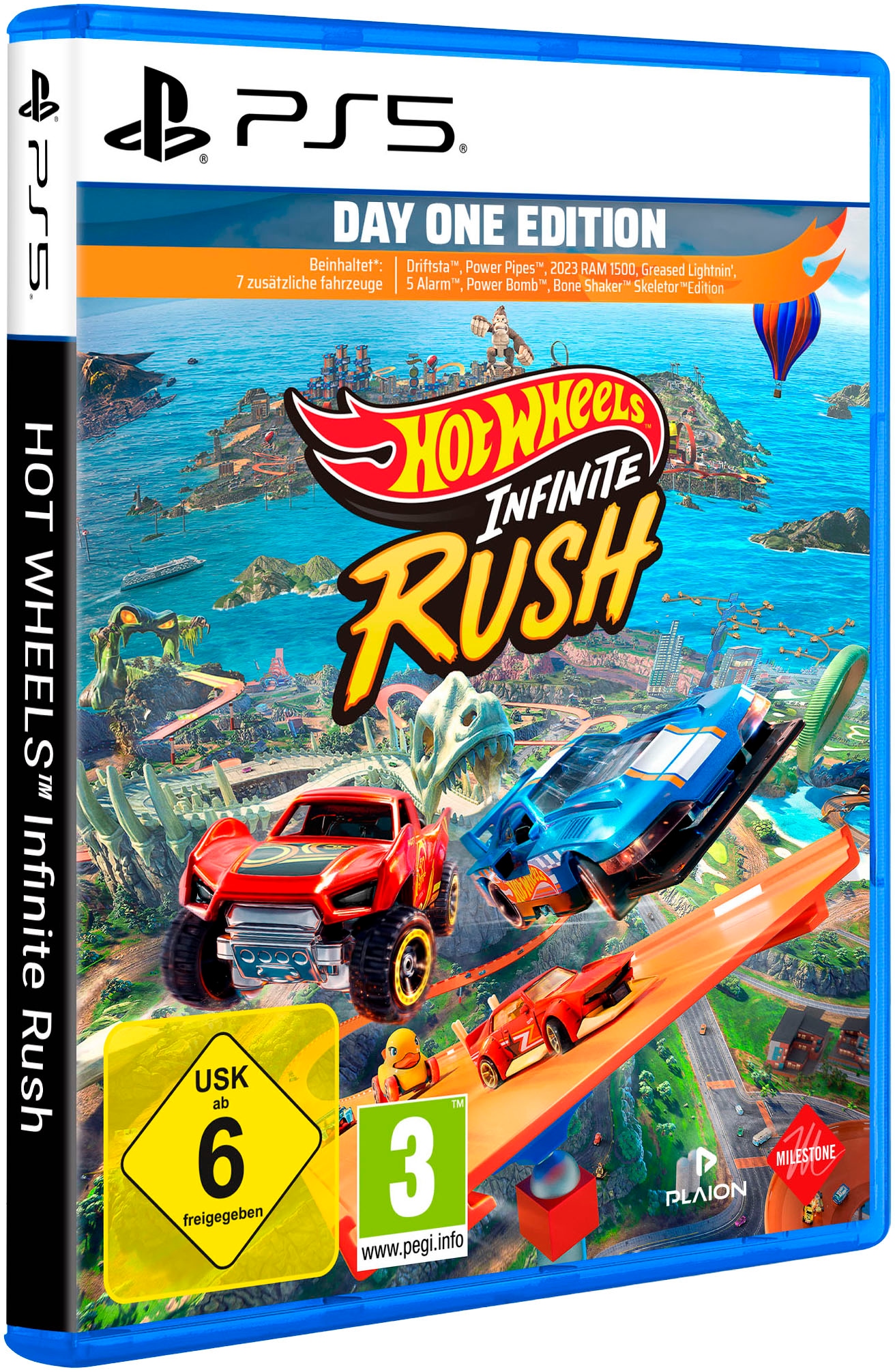 Milestone Spielesoftware »Hot Wheels Infinite Rush Day One Edition« PlayStation 5