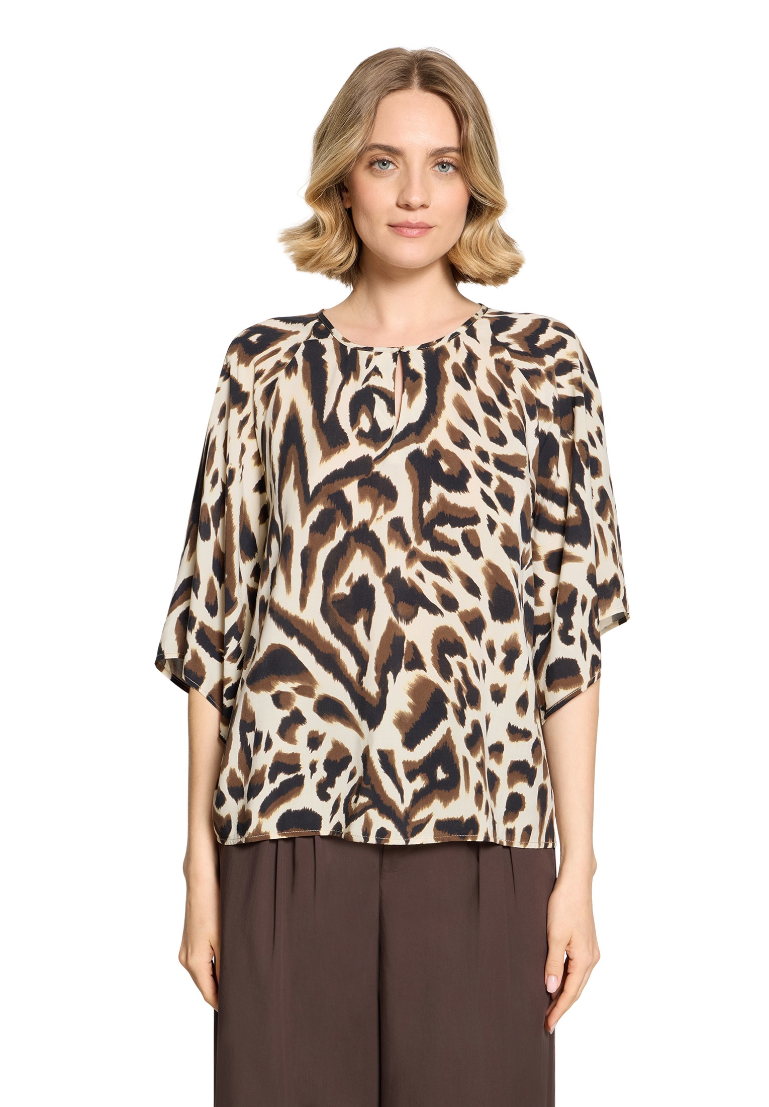 Cartoon Klassische Bluse »Casual-Bluse mit Muster«
