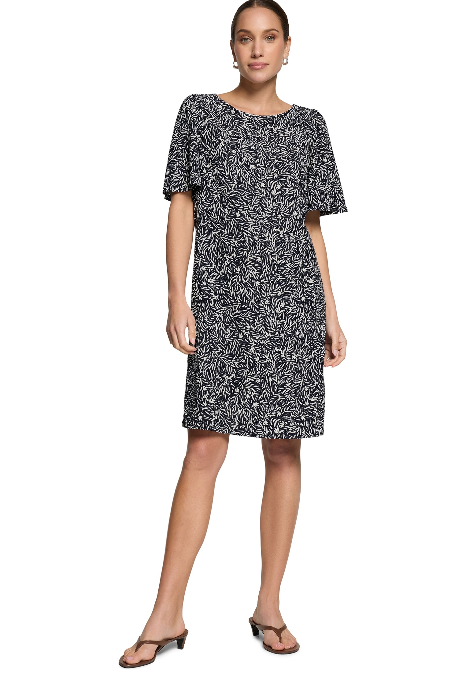 Zero Blusenkleid »Blusenkleid mit Blumenprint«