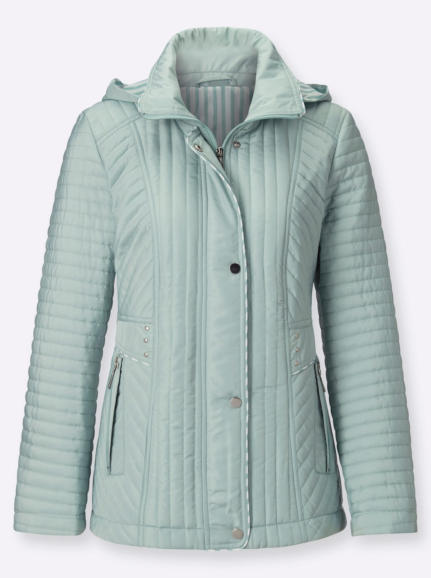 Casual Looks Steppjacke, mit Kapuze