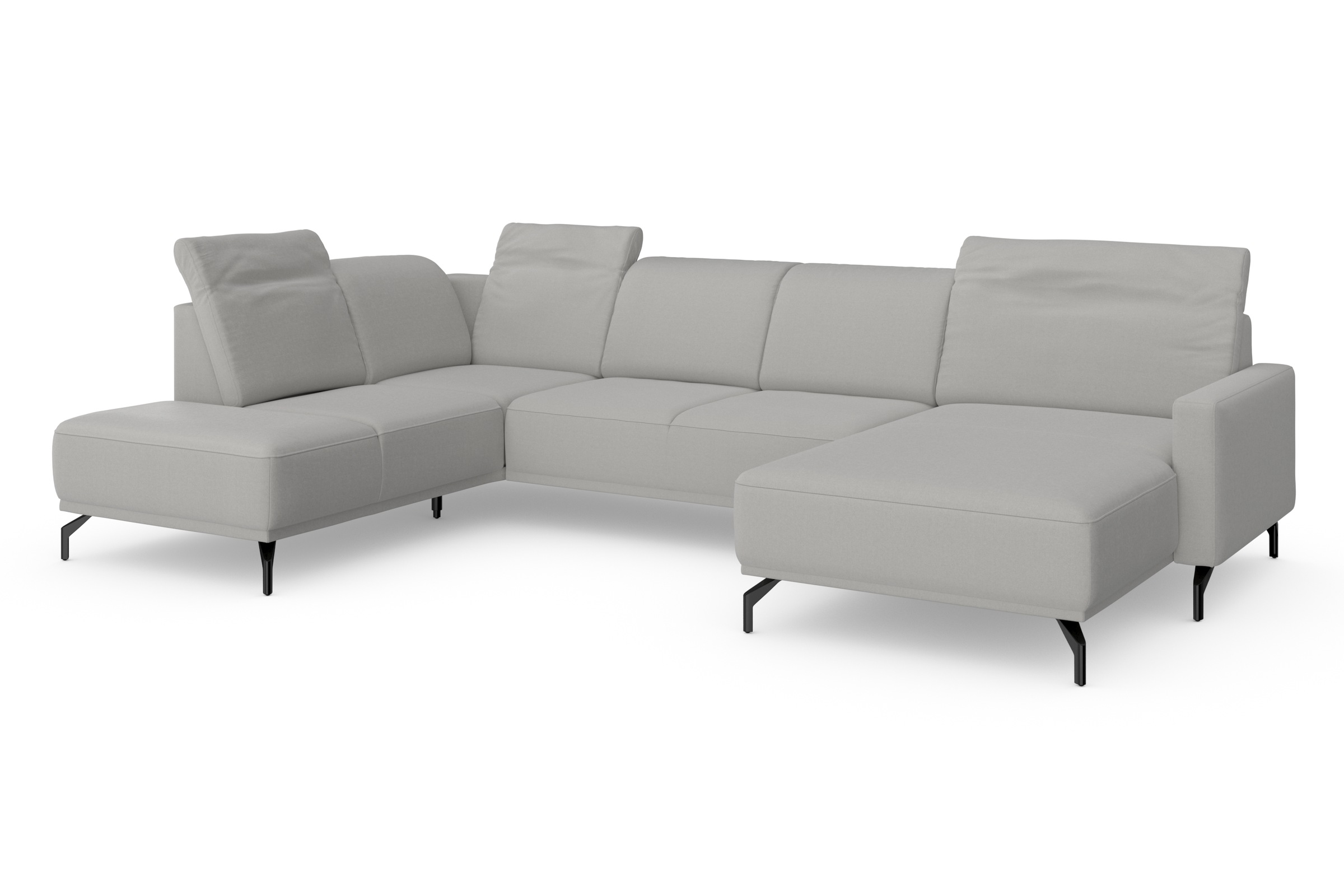 sit&more Wohnlandschaft »Bailando U-Form«, wahlweise mit Kopfteilverstellung und Vorziehsitz, motorisch