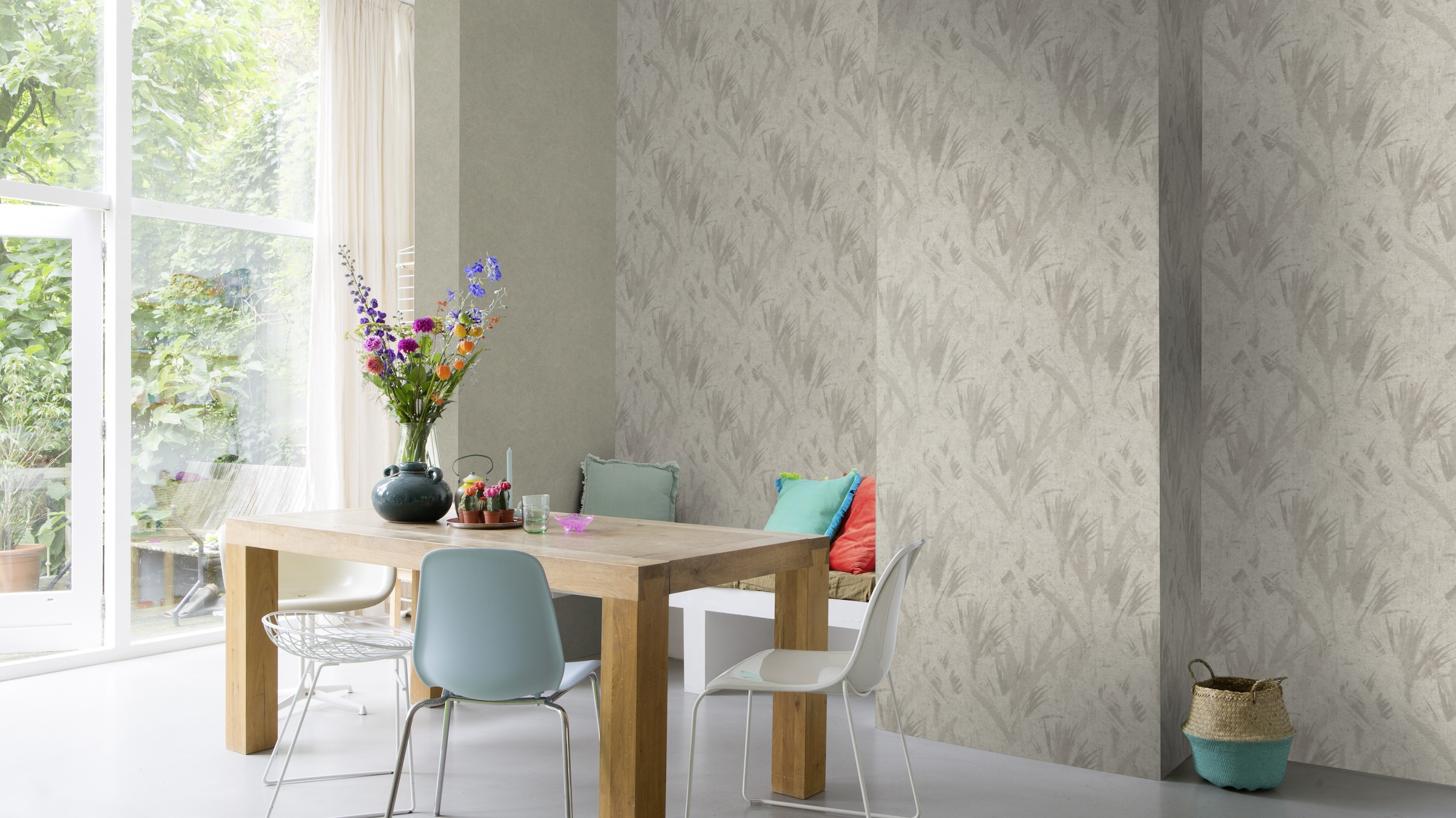 Rasch Vliestapete »Concrete«, botanisch