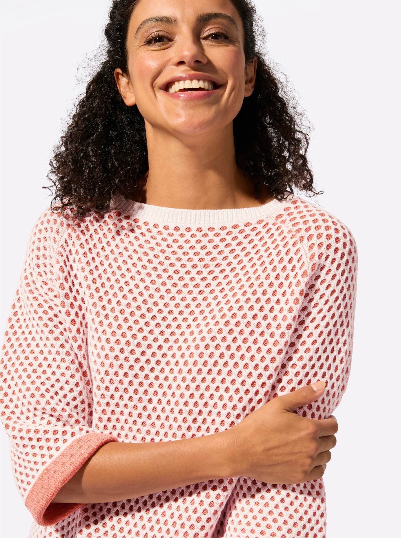 Inspirationen 3/4 Arm-Pullover »Pullover«