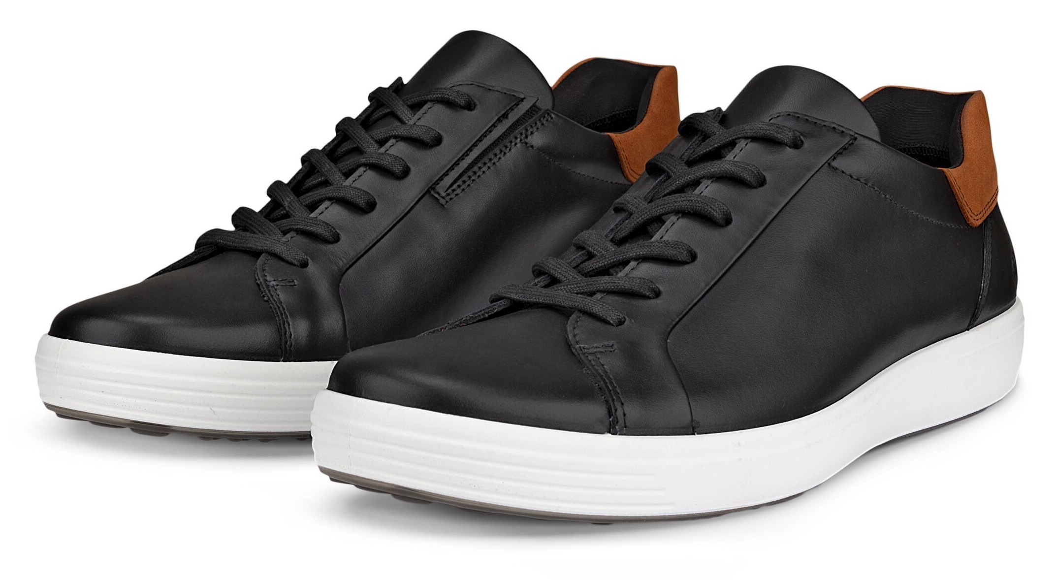 Ecco Sneaker »ECCO Soft 7 M«, Freizeitschuh, Halbschuh, Schnürschuh mit genoppter Laufsohle
