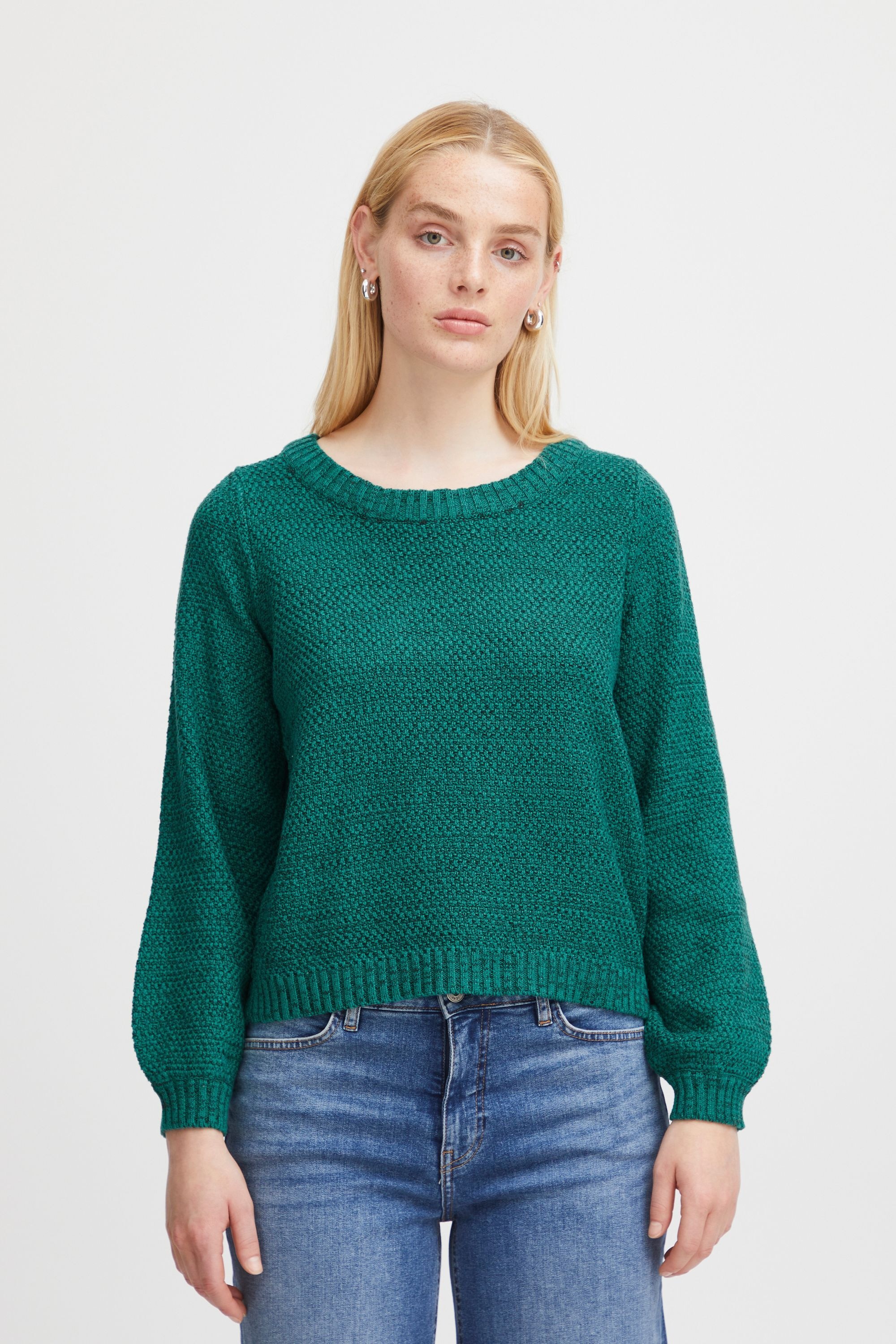 Ichi Strickfleece-Pullover »Strickpullover IHNoelle«