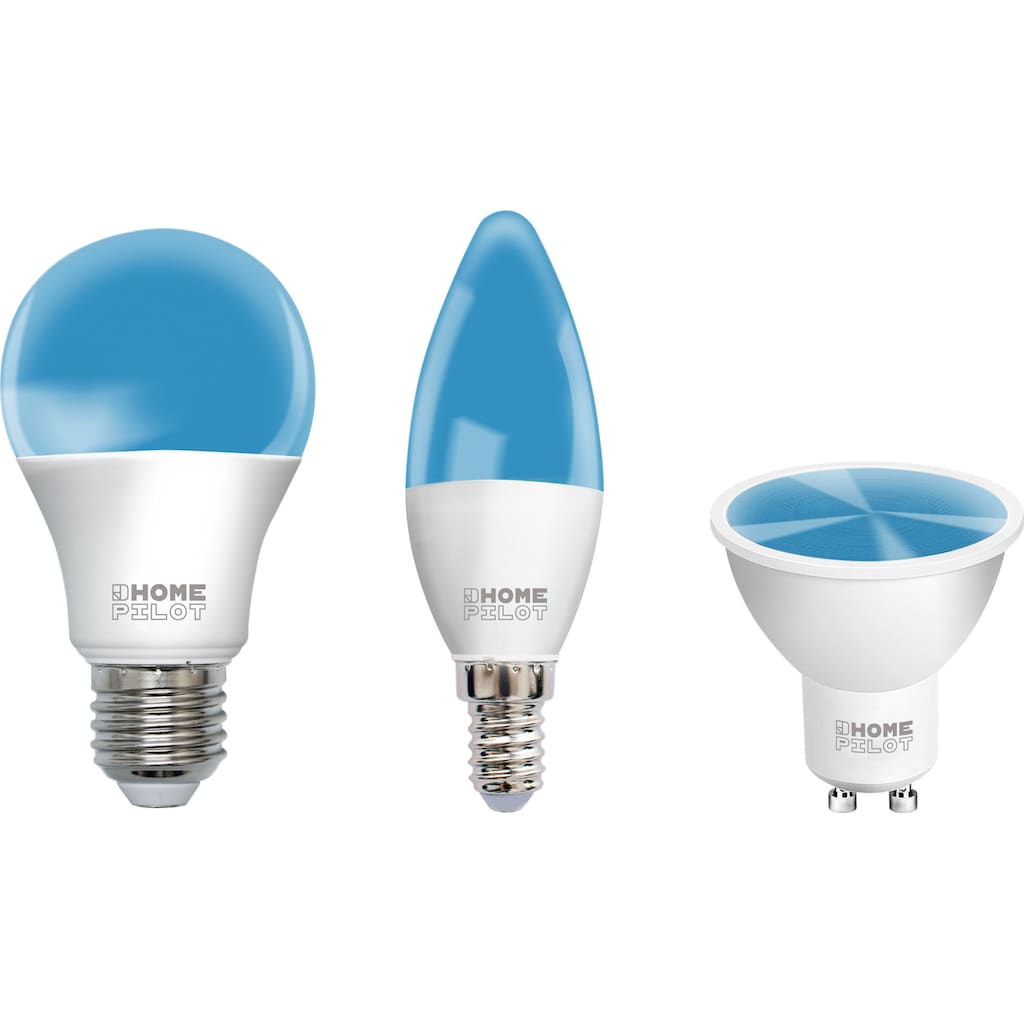 HOMEPILOT LED-Leuchtmittel »addZ LED-Lampe E27 White and Colour«, Farbwechsler-Warmweiß-Kaltweiß
