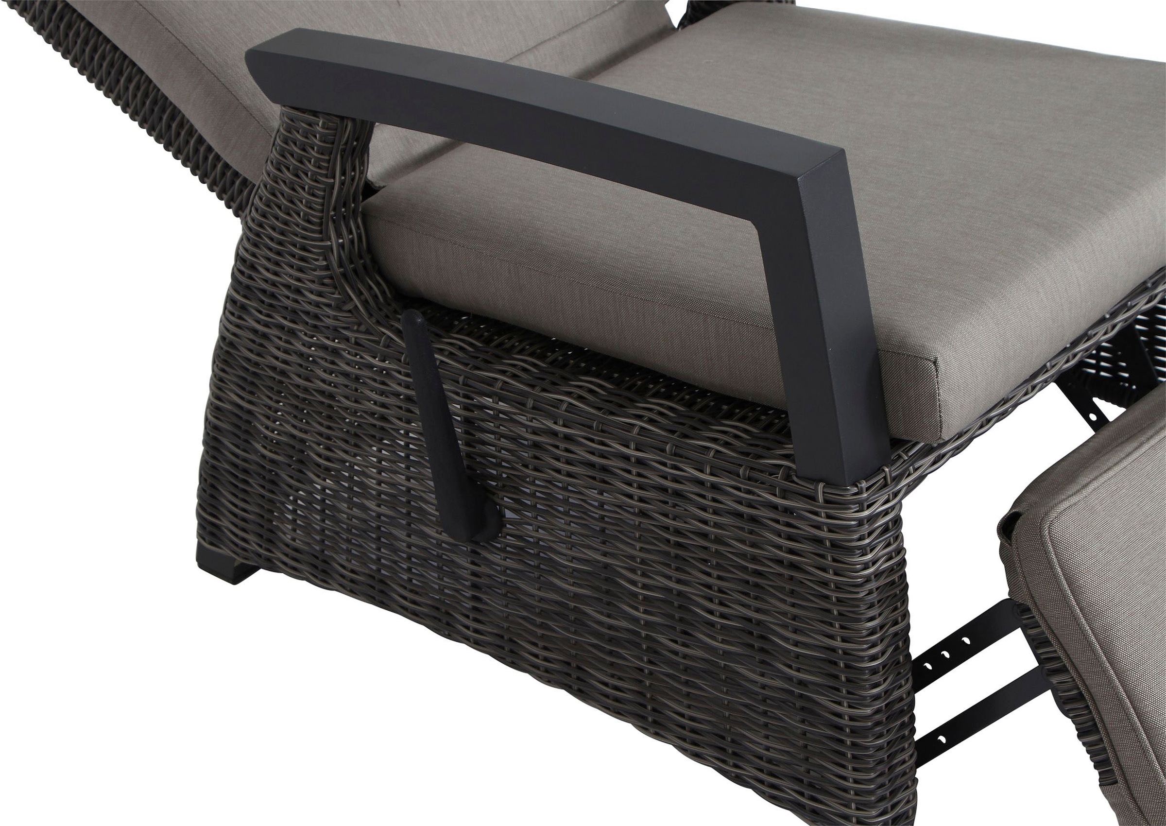 Siena Garden Gartenlounge-Set »Corido« Set, 8 Stk. tlg. bestehend aus 4 Sesseln und 4 Auflagen