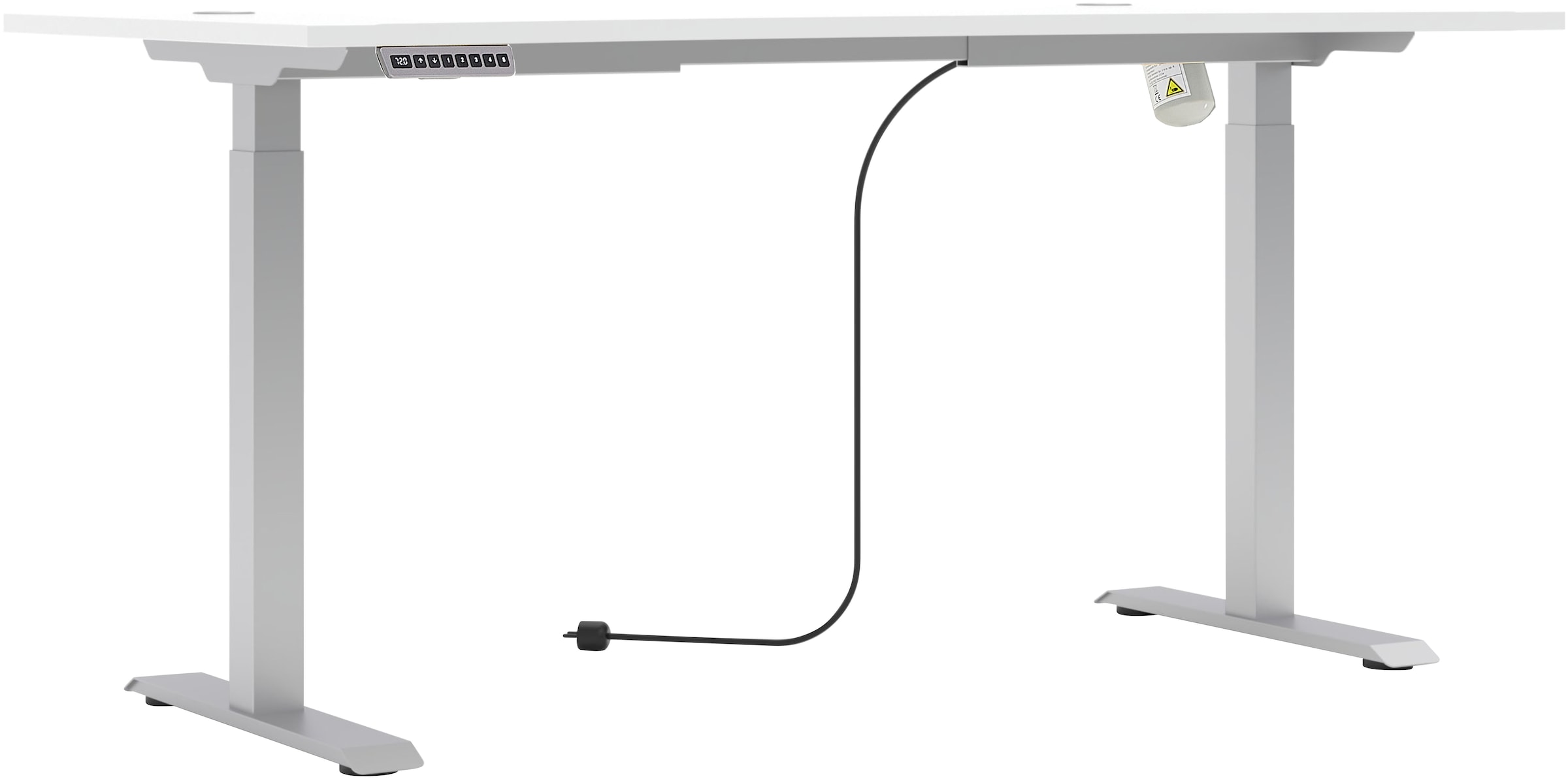 Innostyle Schreibtisch »Schreibtisch Santorin, 160/72/77 cm ( B/H/T)« 1 Stk. tlg. mit Motor zur Höhenverstellung (72-120 cm) mit Memory-Funktion