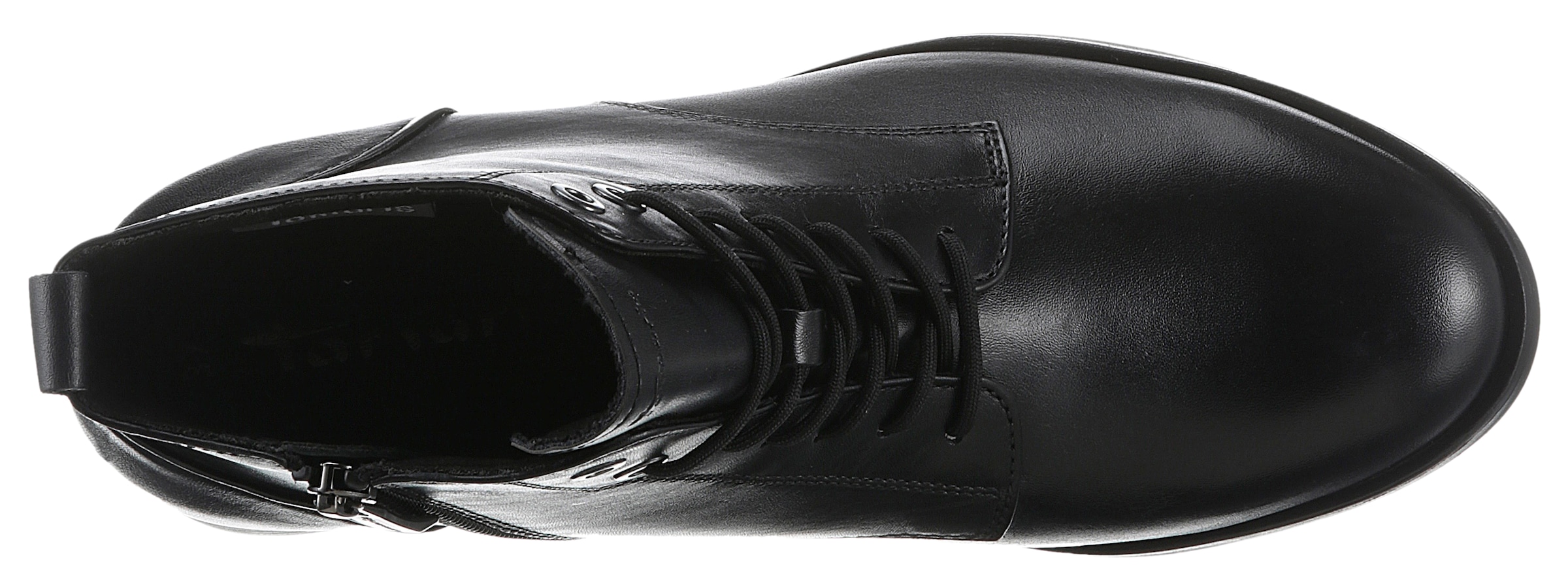 Tamaris Schnürstiefelette, Blockabsatz, Schnürboots, Businessschuh mit Touch it-Ausstattung
