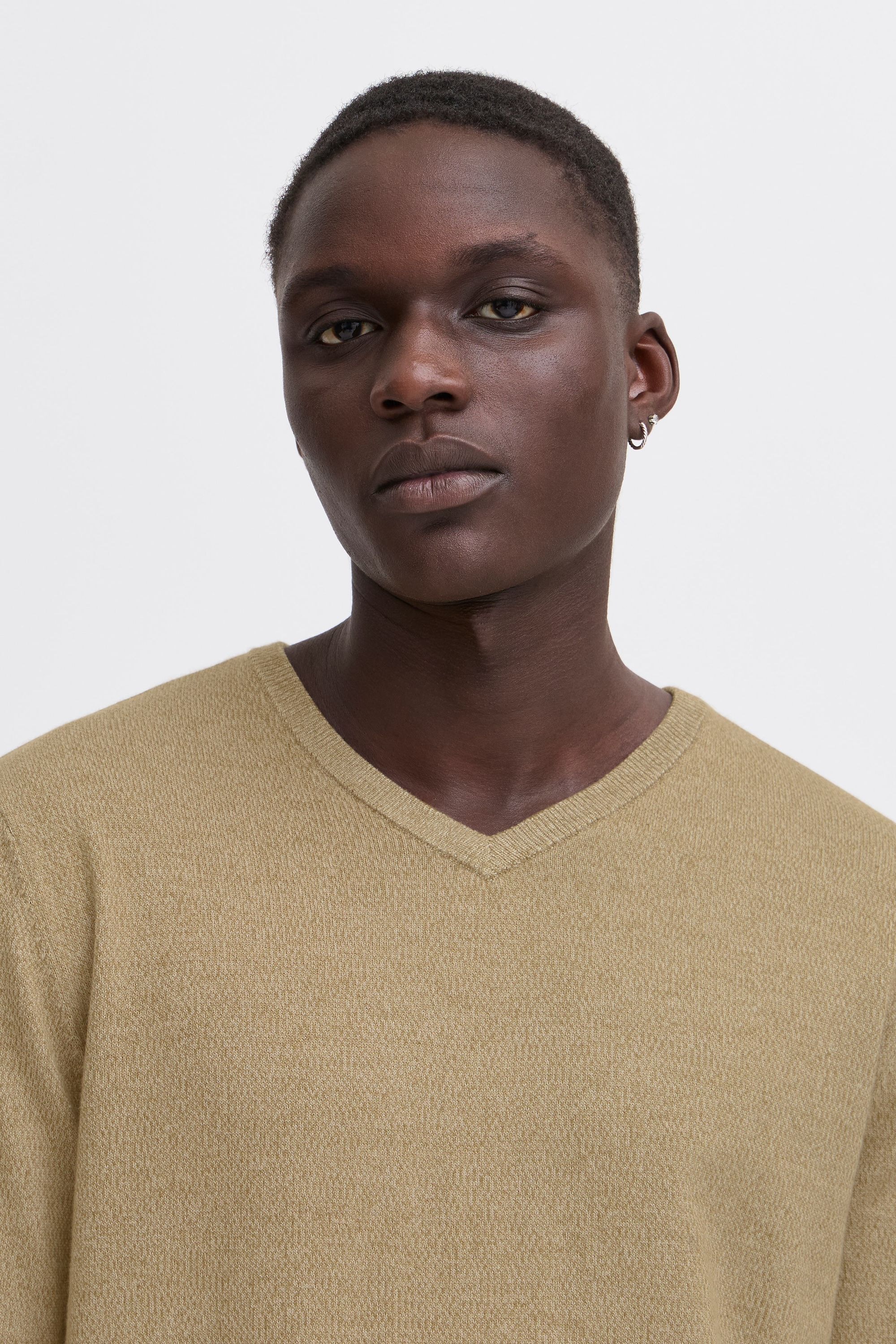 Blend Strickfleece-Pullover »Strickpullover BHBRUTON V-neck«
