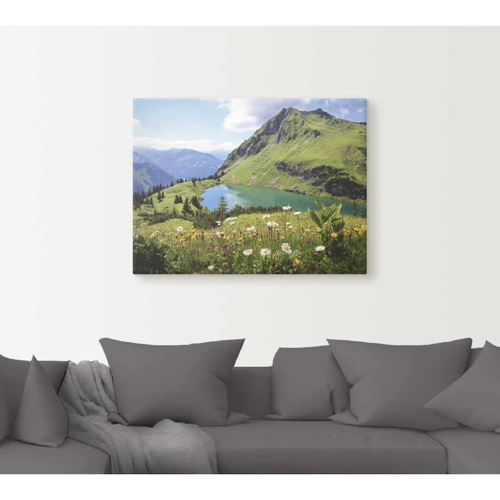 Artland Wandbild »Seealpsee«, Berge, (1 St.)