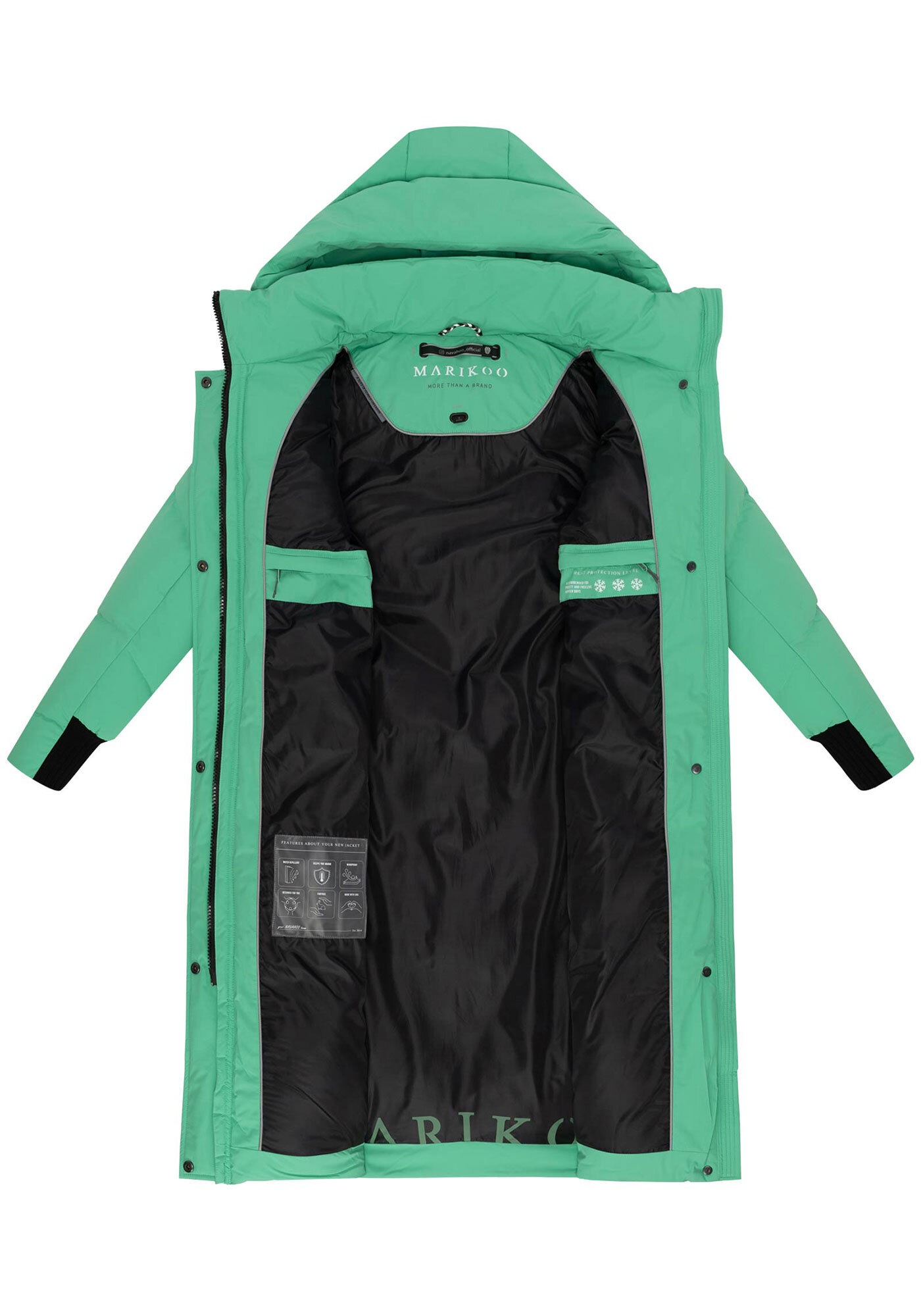 Marikoo Winterjacke »Marikoo Teonaa 16 Steppmantel N101«