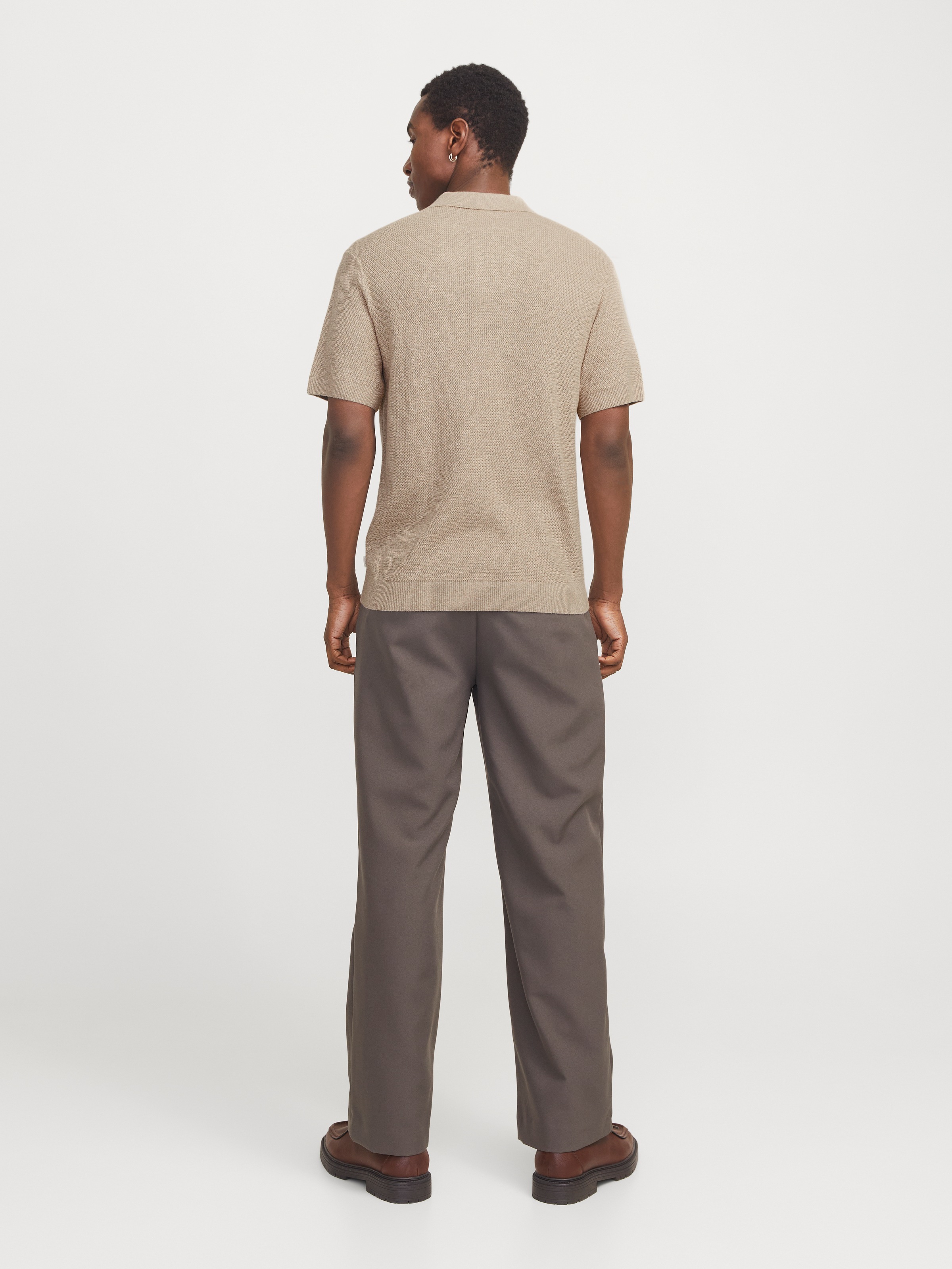 Jack & Jones Polokragenpullover »JPRCCCOOPER KNIT POLO SS SN«
