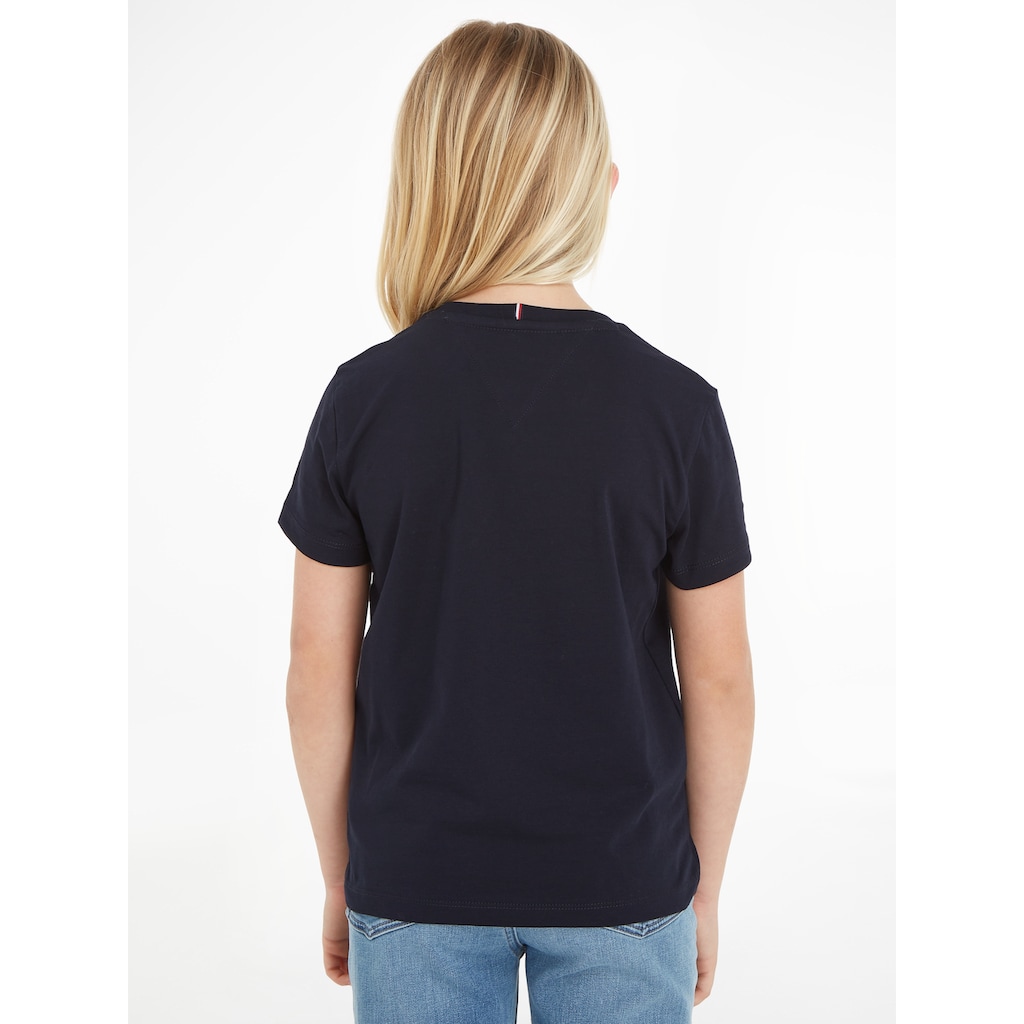 Tommy Hilfiger T-Shirt »MONOTYPE FOIL PRINT TEE S/S«, mit Folienprint