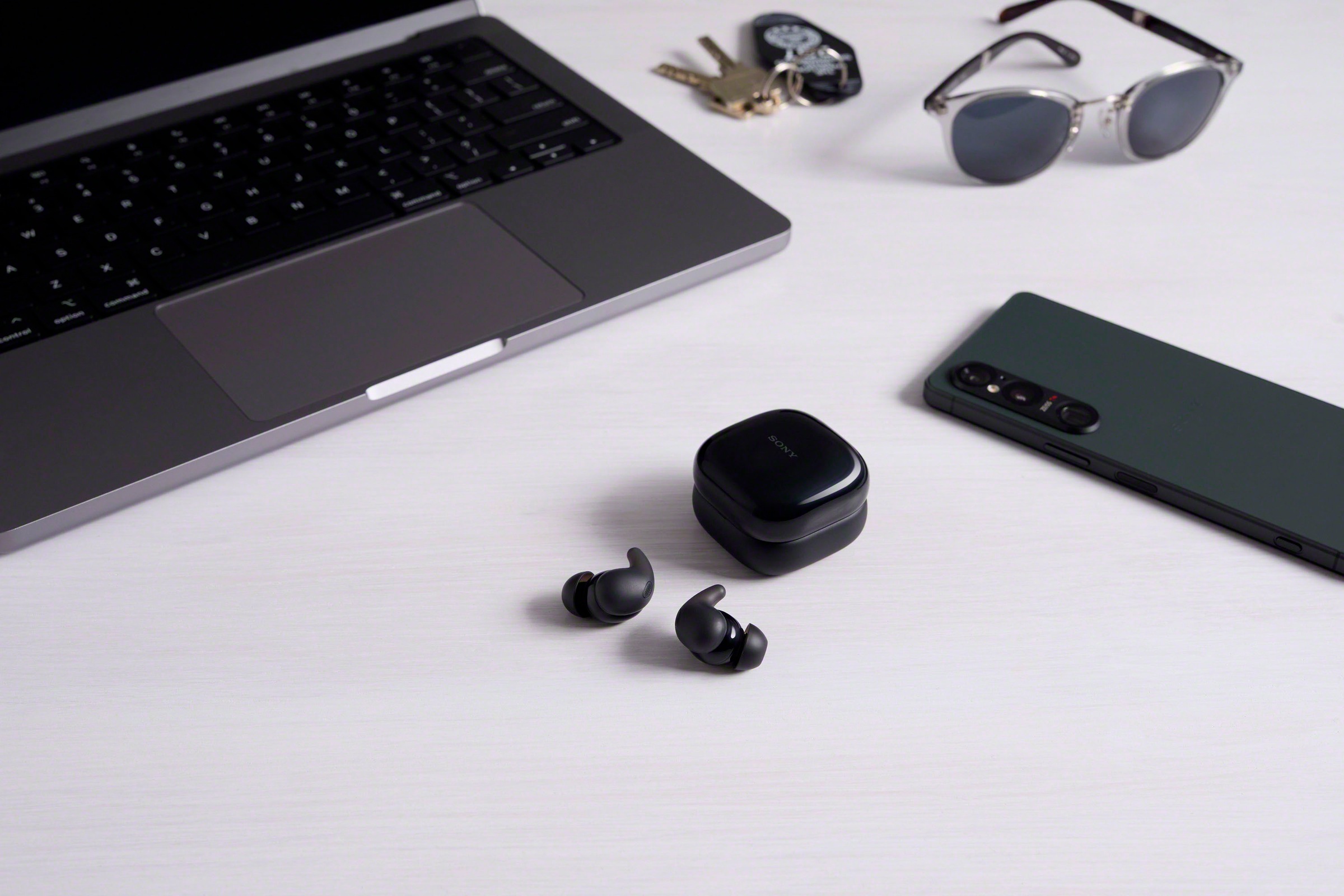 Sony wireless In-Ear-Kopfhörer »LinkBuds Fit«, Bluetooth, Active Noise Cancelling (ANC)