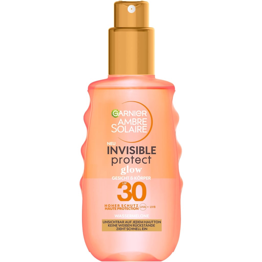 GARNIER Sonnenschutzspray »Invisible Protect Glow LSF30«