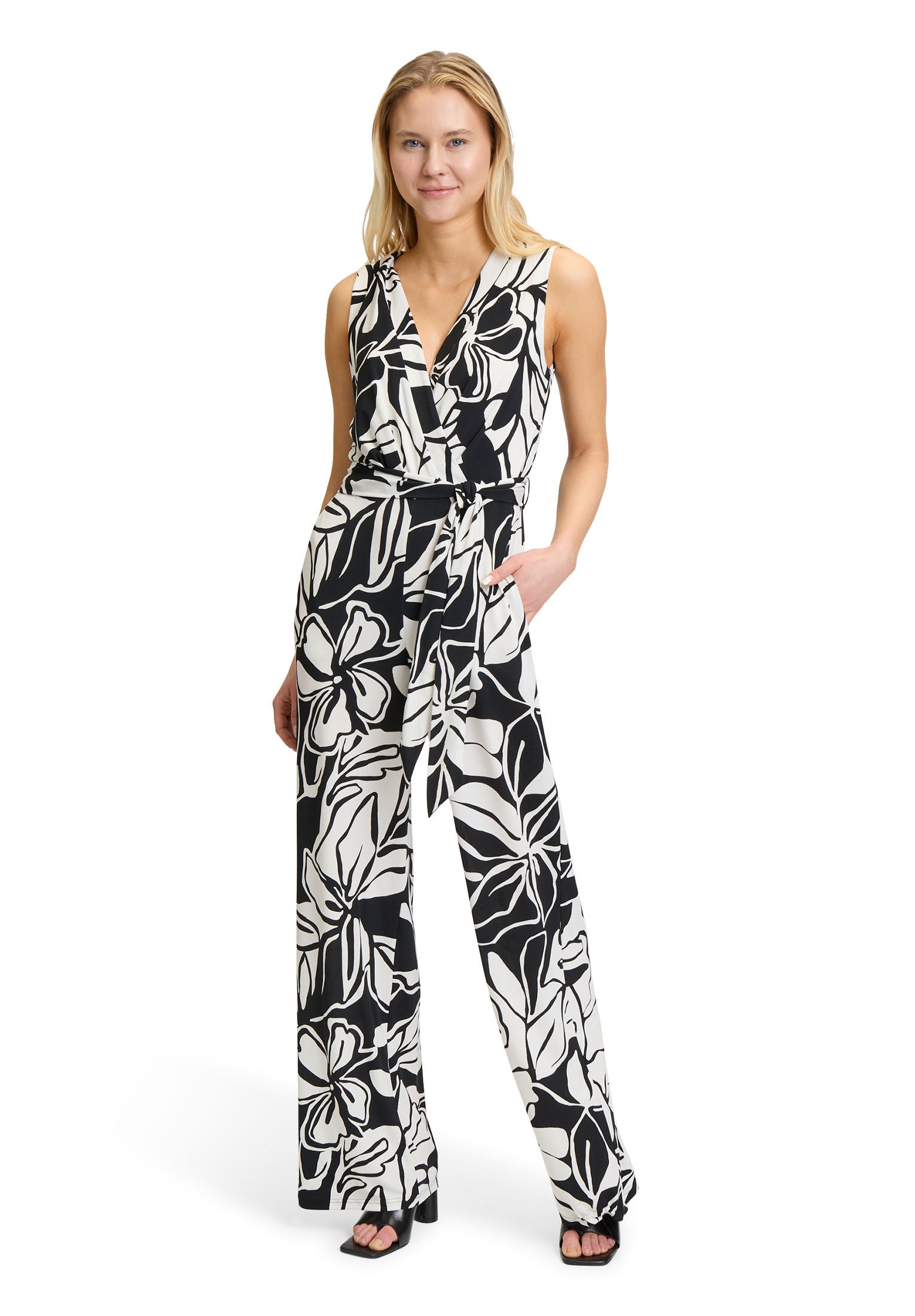 Vera Mont Jumpsuit »Jumpsuit mit Bindegürtel«