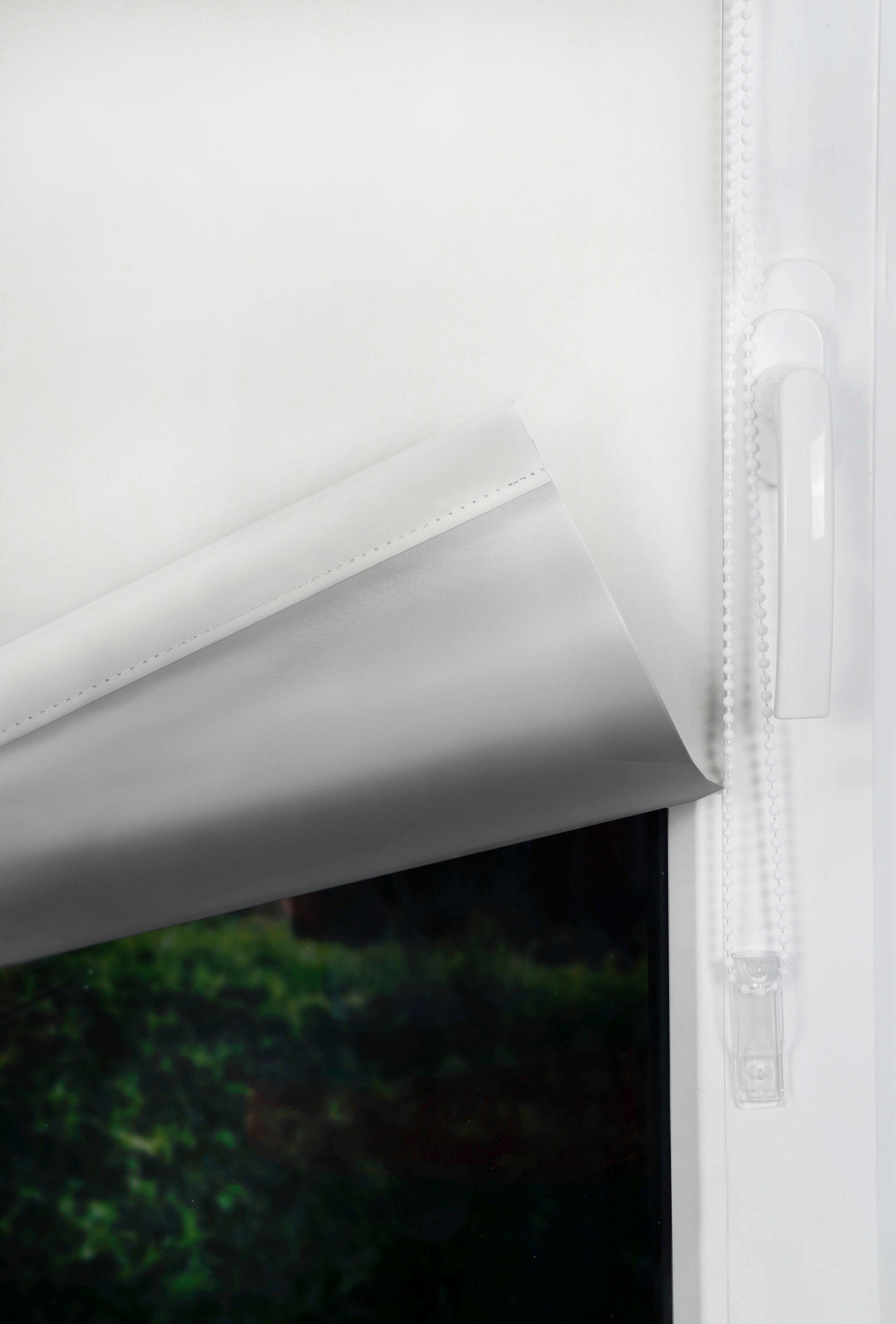 mydeco Seitenzugrollo »Thermo Win Rollo«, verdunkelnd, mit Bohren, freihängend, ab Länge120