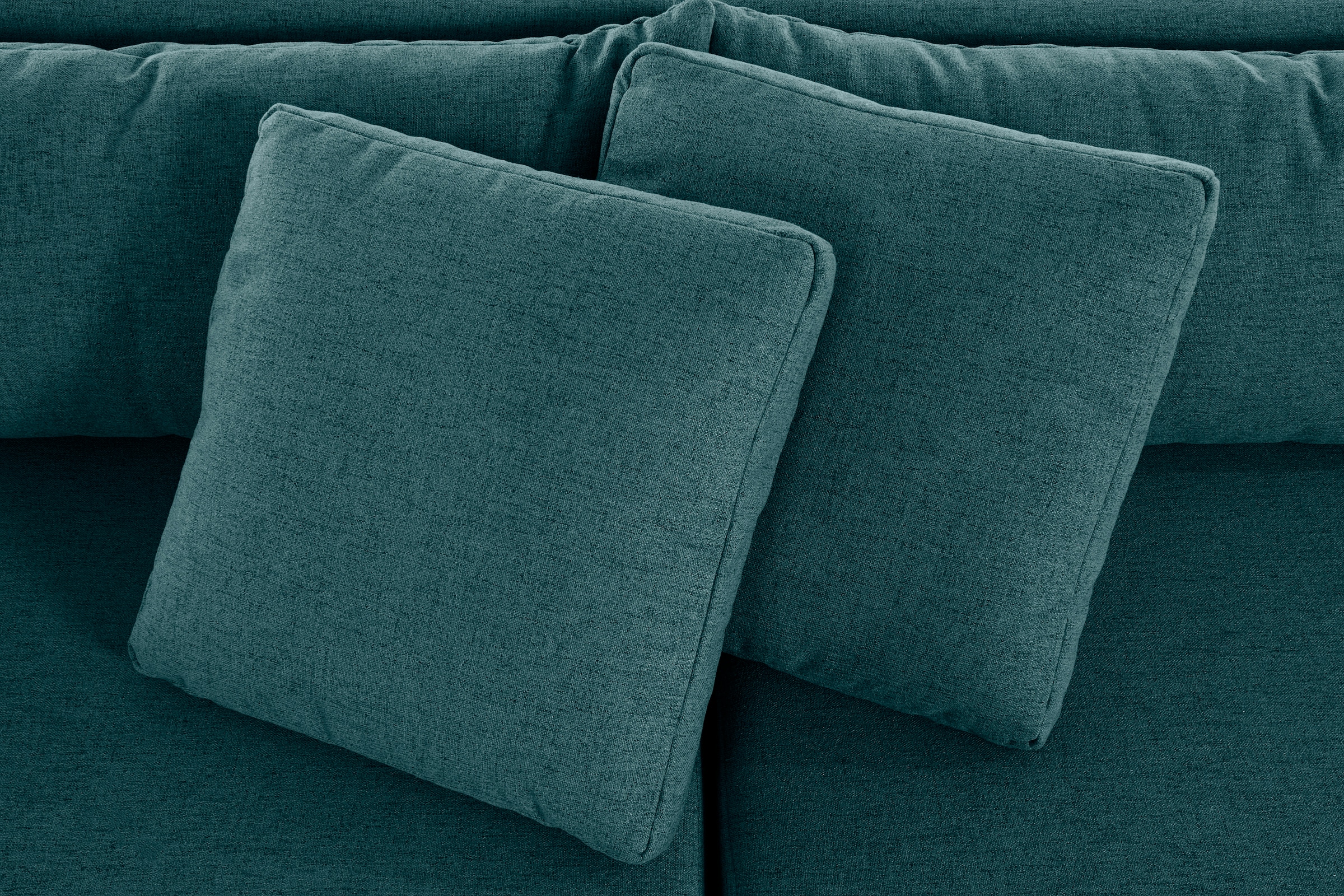INOSIGN Ecksofa »Marva 3tlg. L-Form«, beide Armlehnelemente ausziehbar für Bettfunktion, mit Bettkasten