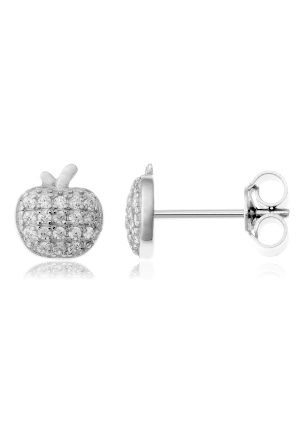 mit Paar »Schmuck Anlass Firetti OTTO bei Apfel Ohrstecker Apple Zirkonia Weihnachten«, Geschenk, Geburtstag Ohrstecker