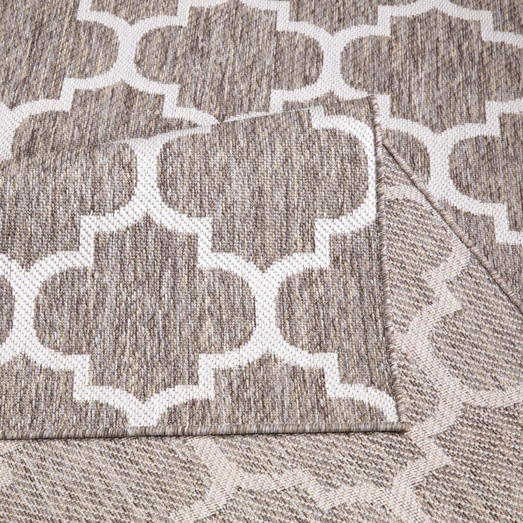 Carpet City Teppich »Outdoor«, rechteckig, UV-beständig, Flachgewebe, auch in quadratischer Form erhältlich