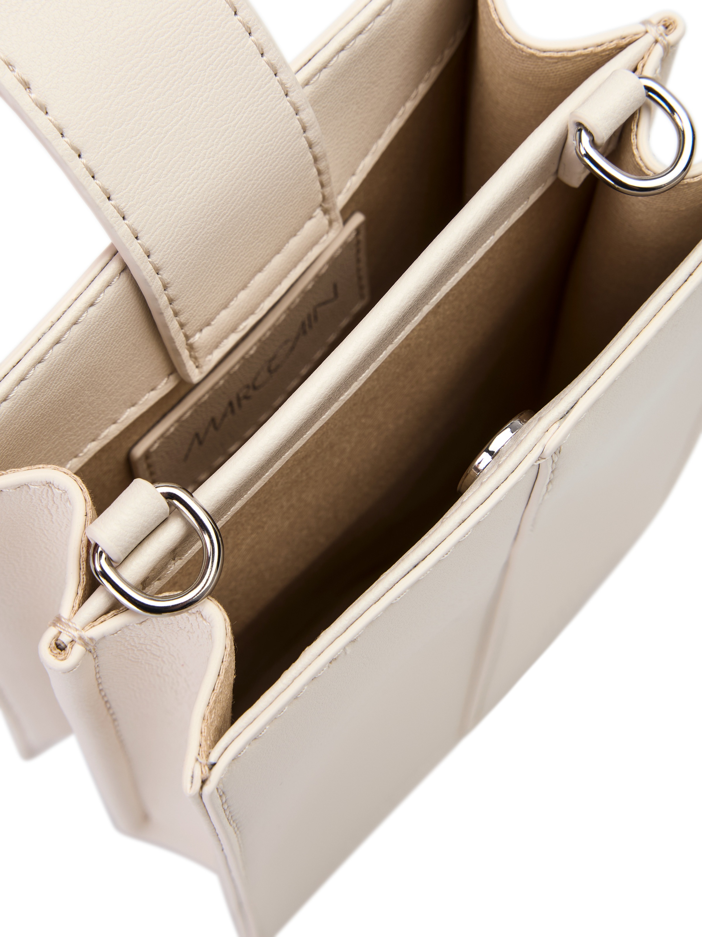 Marc Cain Mini Bag »"Heartbreaker"«, Handytasche, Geldbörse, Crossbody Bag mit abnehmbarem Umhängeriemen