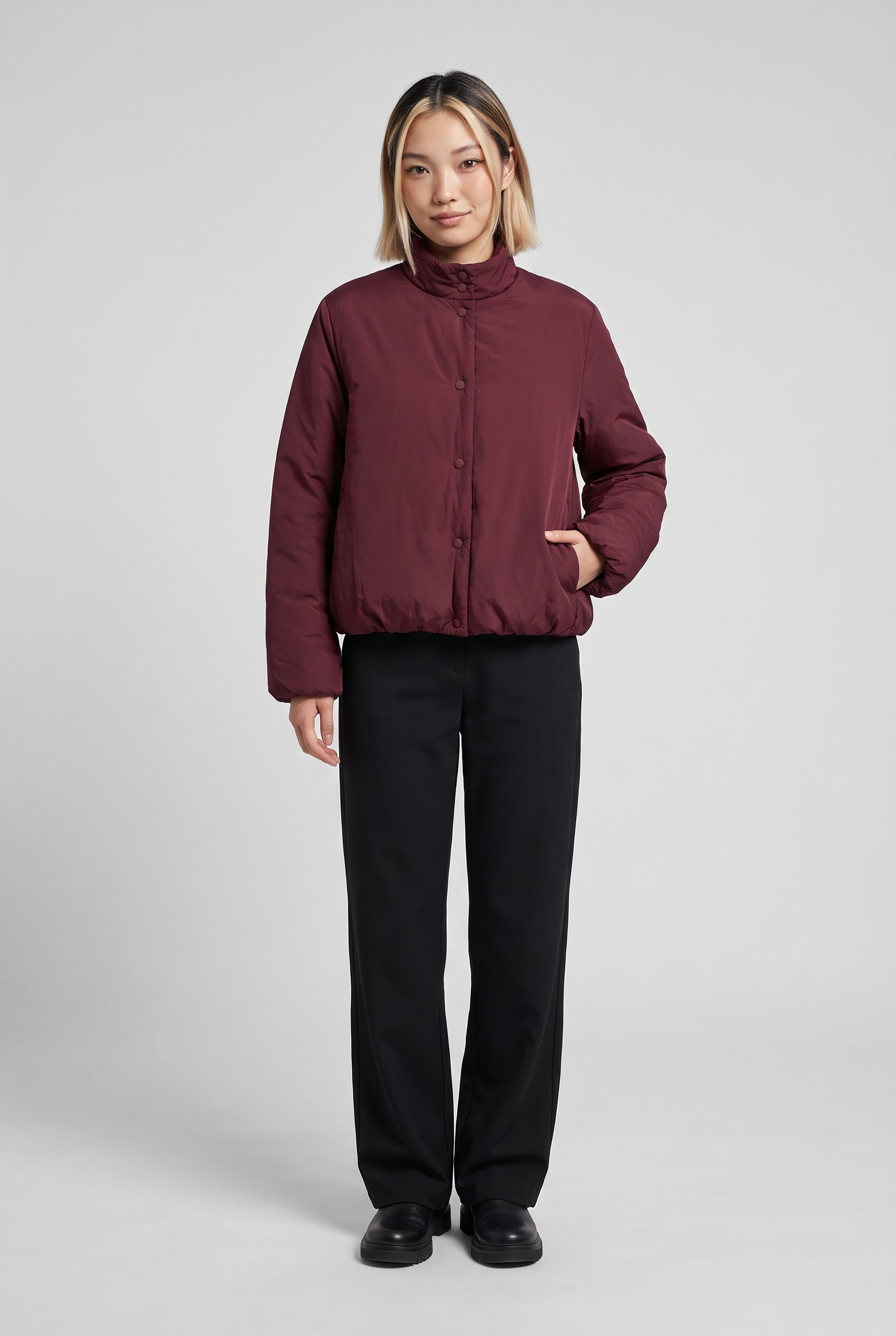 Vero Moda Kurzjacke »VMROSIA SHORT JACKET BOO« Kunstfaser