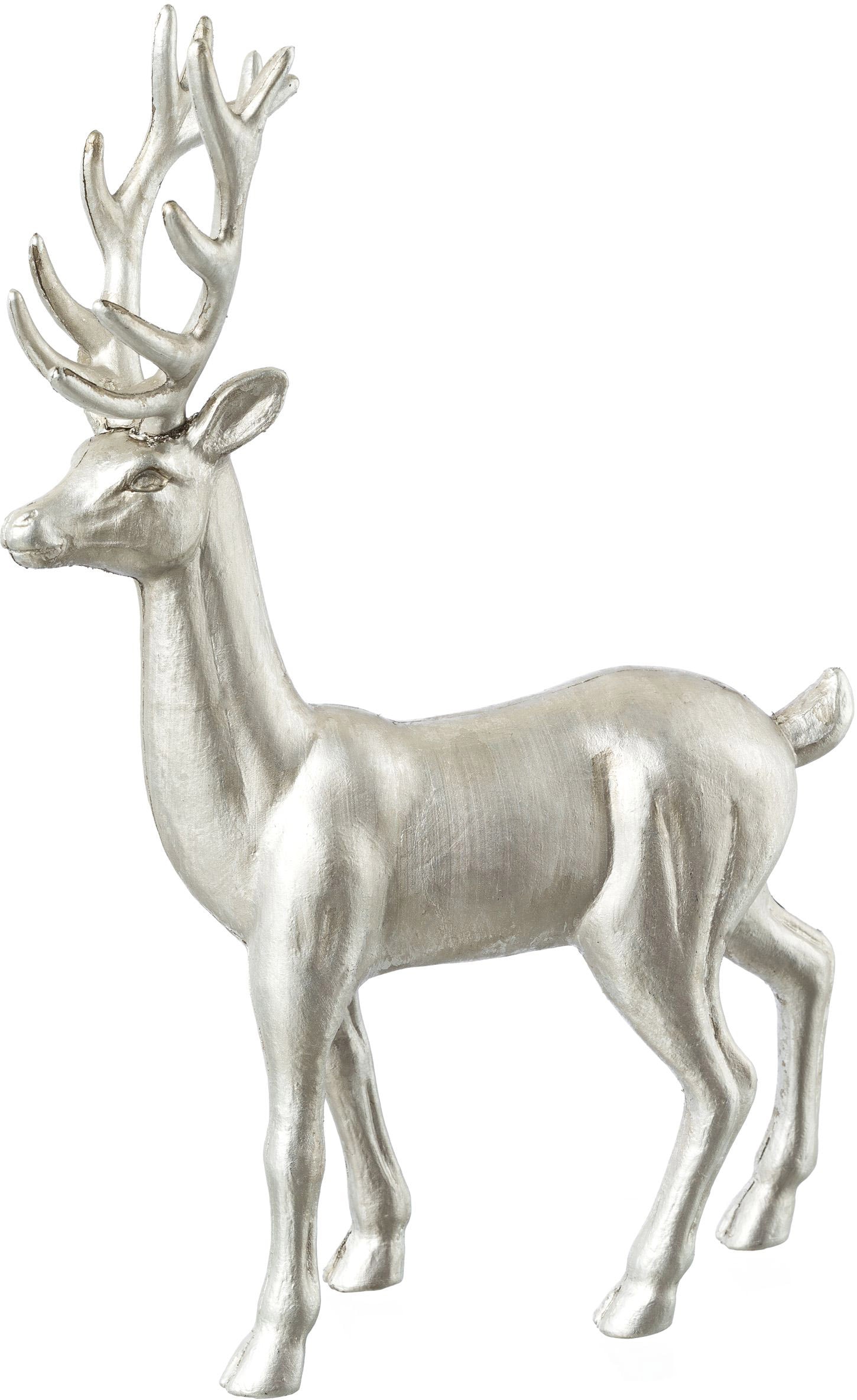 in »Hirsch, St.), Weihnachtsdeko«, bei deco bestellen Antik-Silber online OTTO (2 Creativ Weihnachtsfigur