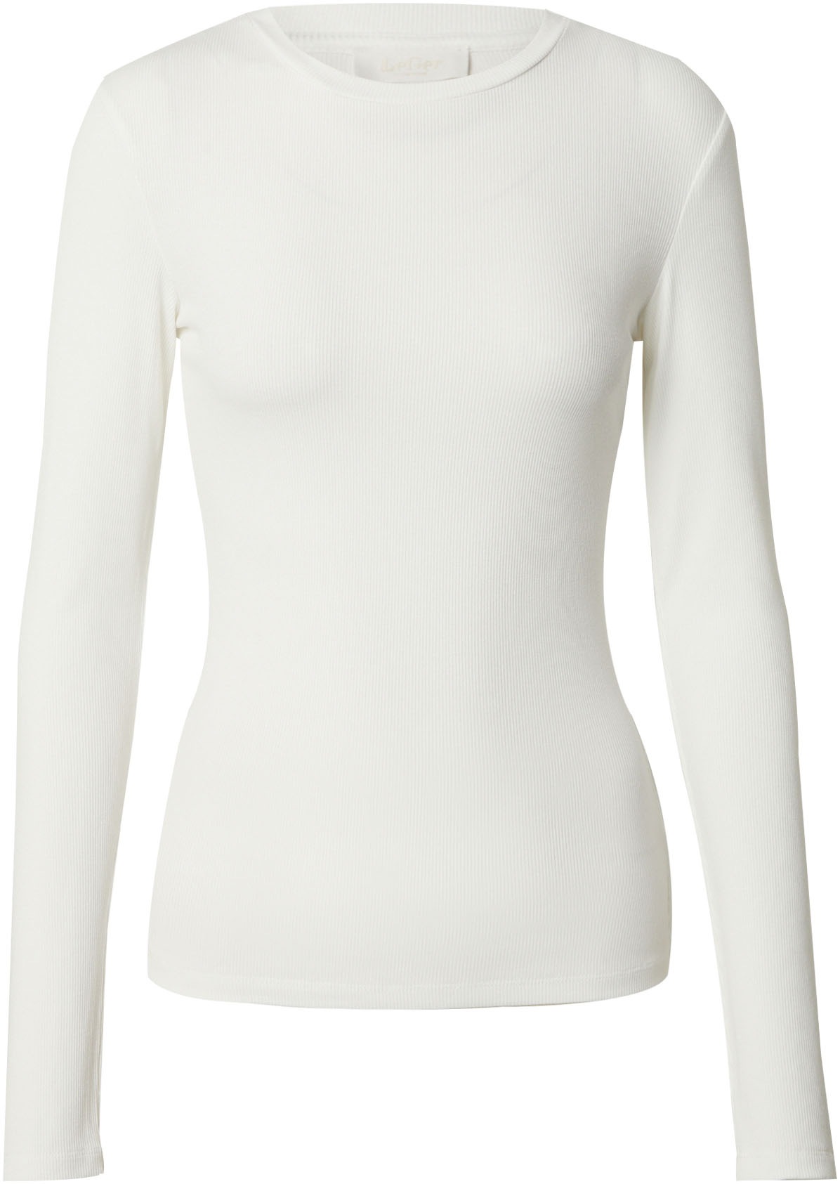 LeGer Longsleeve »Cinzia, LeGer by Lena Gercke«, Rundhals, schmale Passform