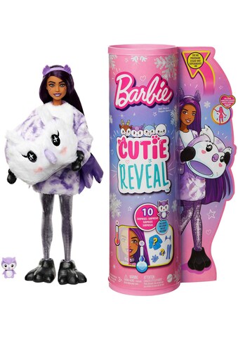 Barbie Anziehpuppe »Cutie Reveal Winter Sparkle Series, Owl«, mit Farbwechselfunktion kaufen