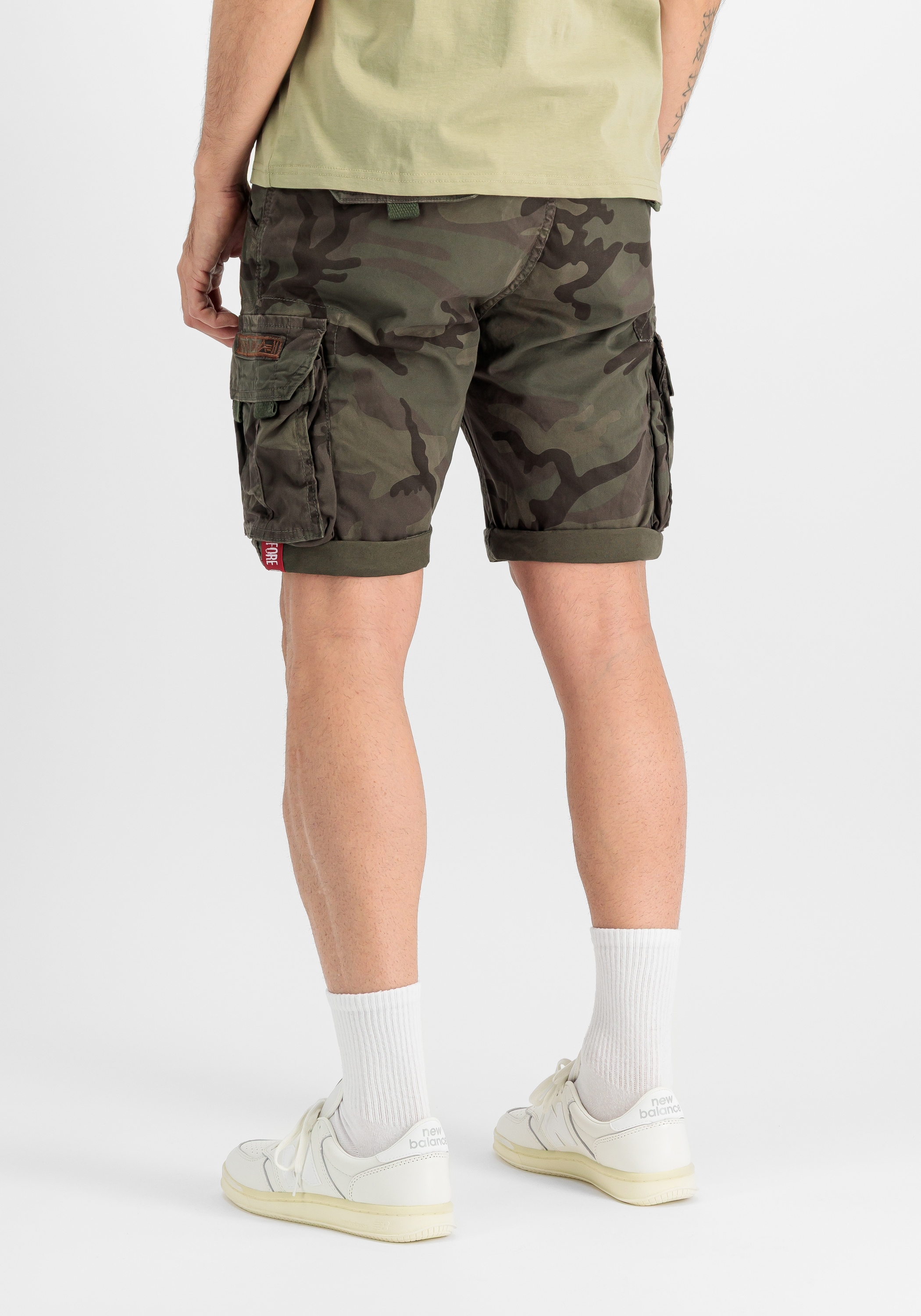 Alpha Industries Shorts »Crew Short Camo«