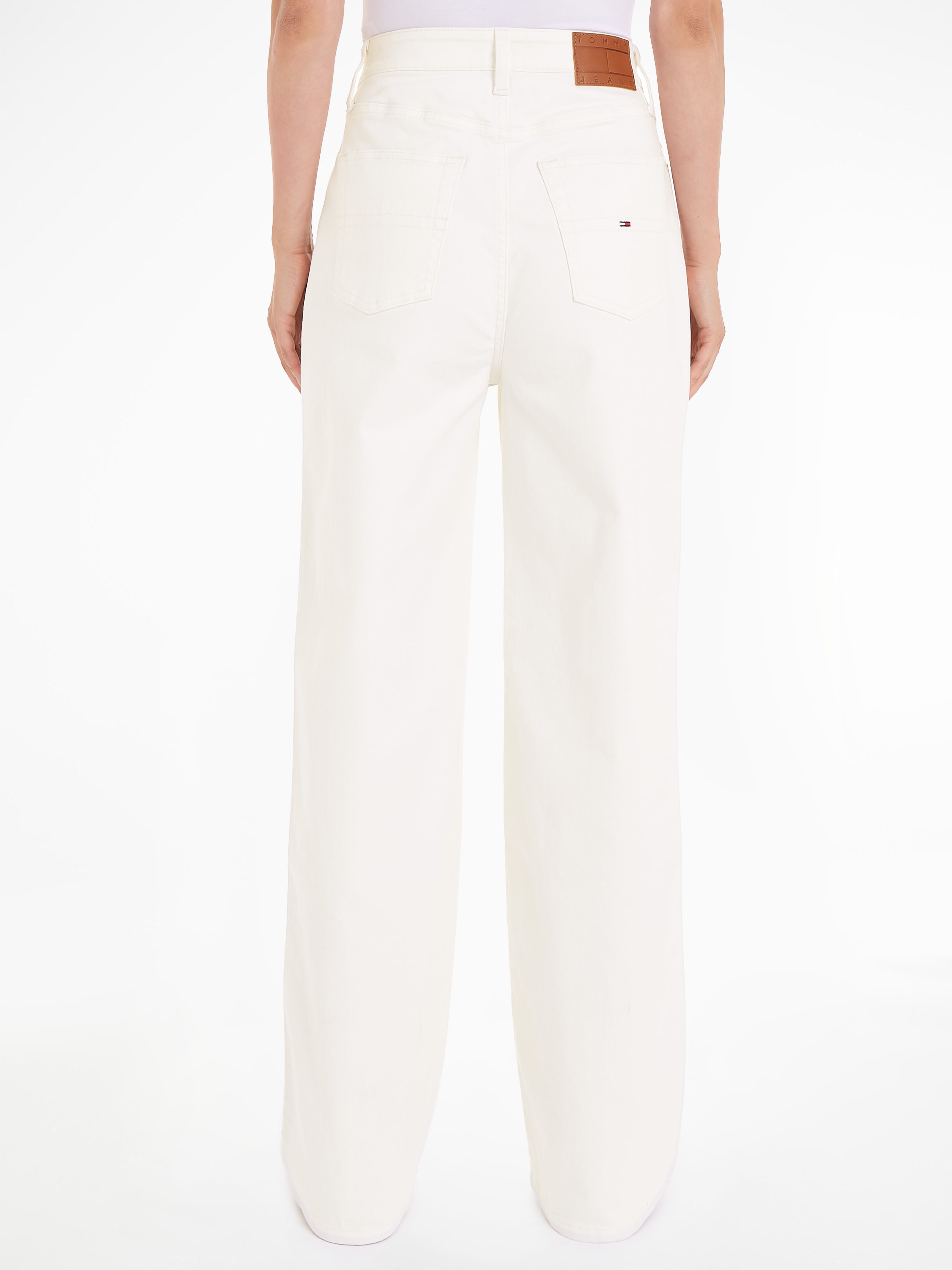 Tommy Jeans Weite Jeans »Claire High Rise Wide«, mit Tommy Jeans Logo-Flag