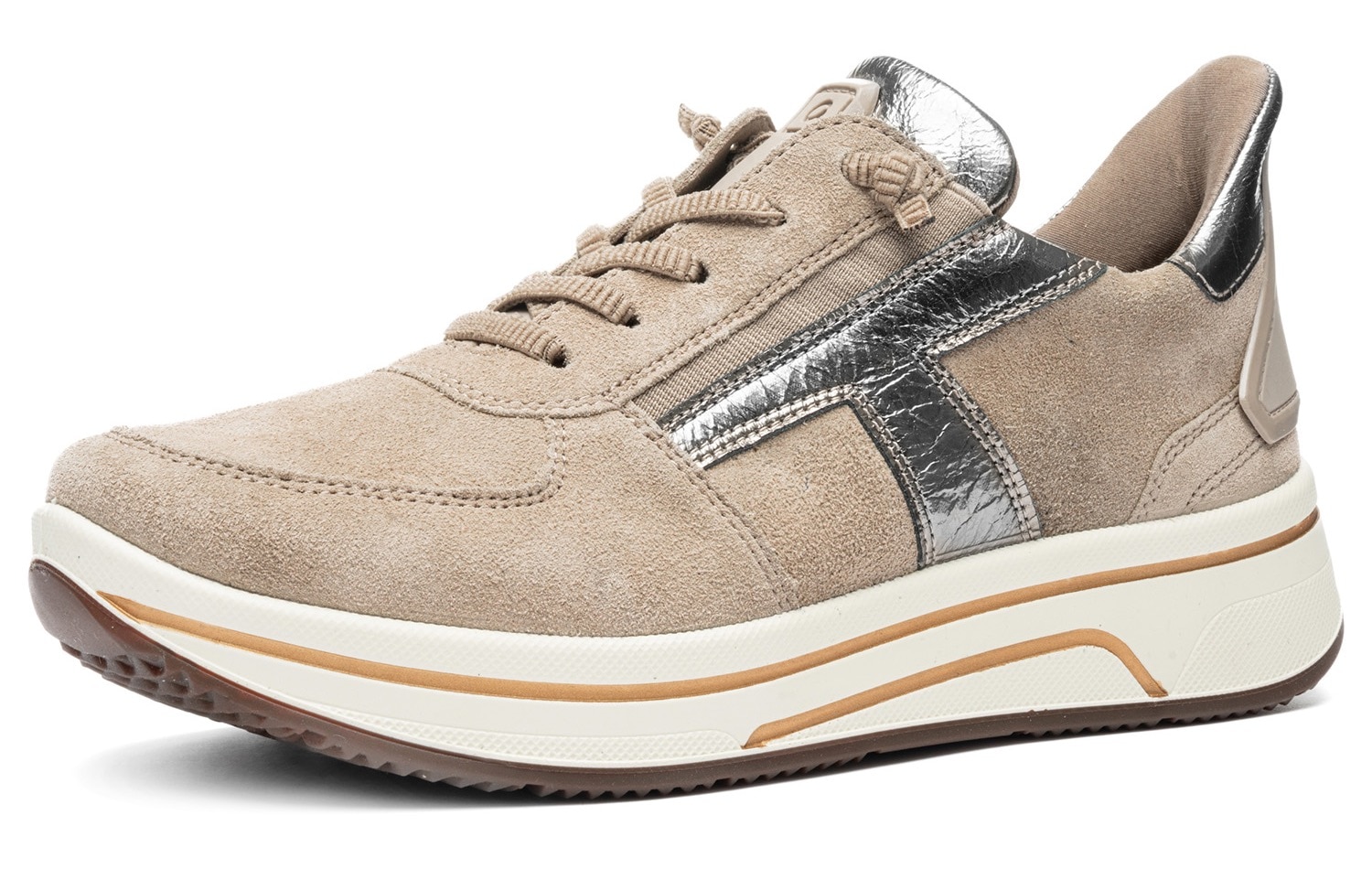 Ara Sneaker »SAPPORO«  Plateausneaker, Schnürschuh in Komfortweite H (= sehr weit)
