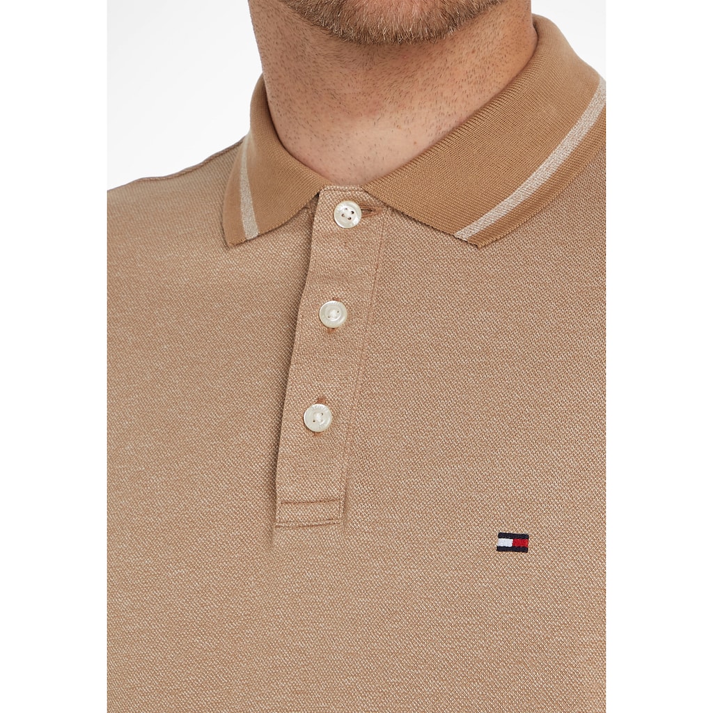 Tommy Hilfiger Poloshirt »PRETWIST MOULINE TIPPED POLO«