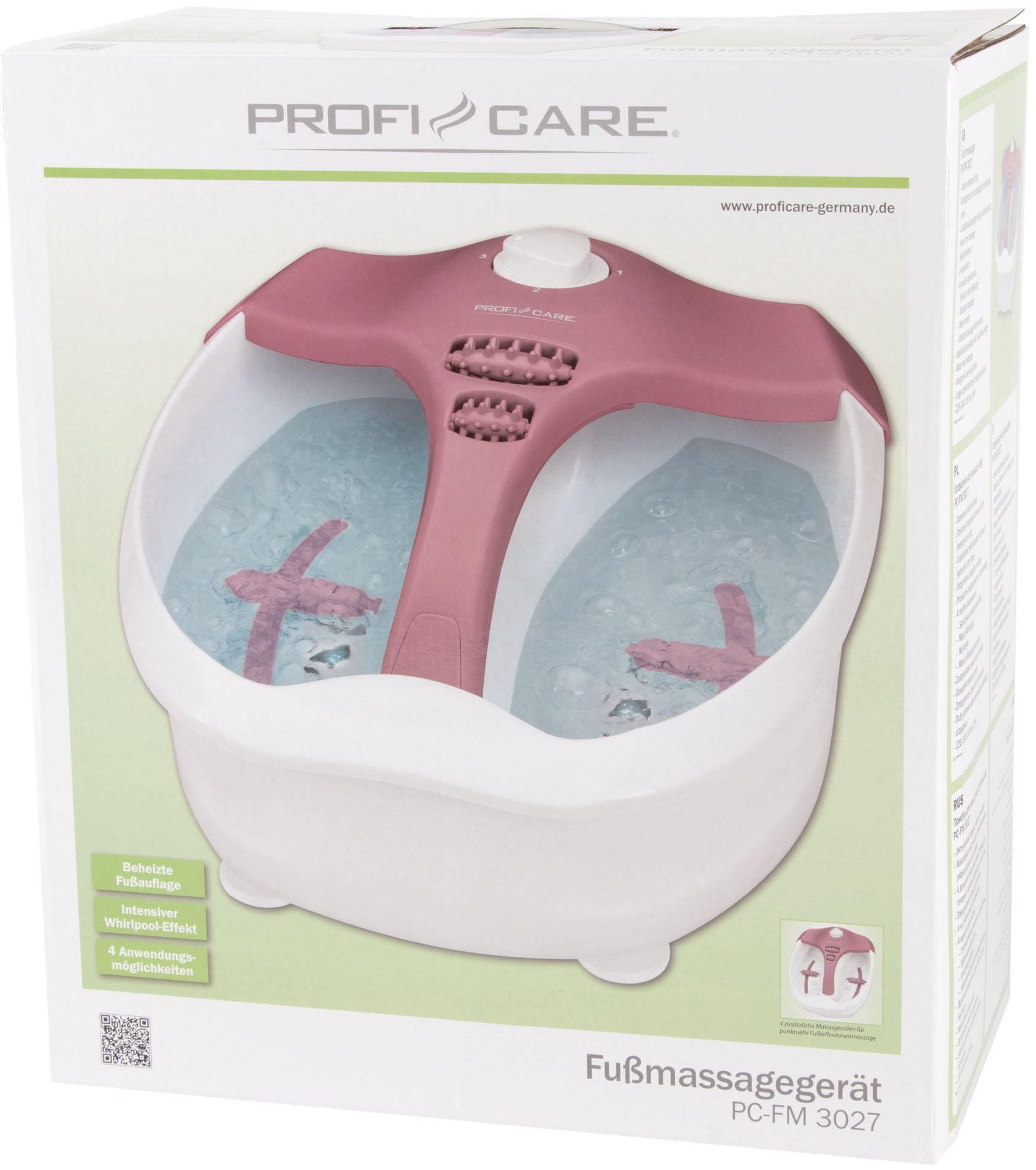 ProfiCare Fußbad »PC-FM 3027«, intensiver Whirlpool-Effekt