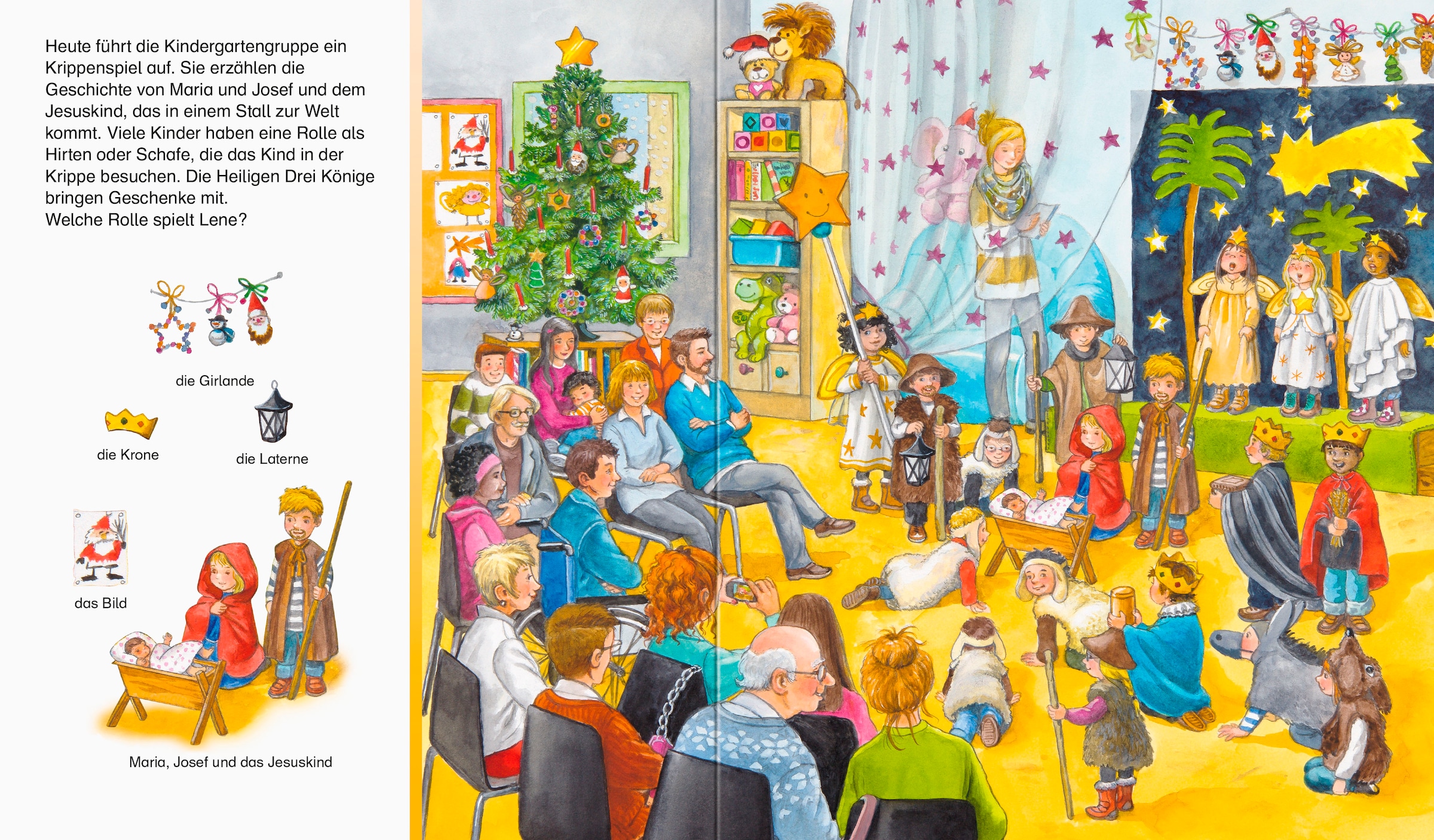 Ravensburger Buch »Pappbilderbuch, Sachen suchen: Frohe Weihnachten«