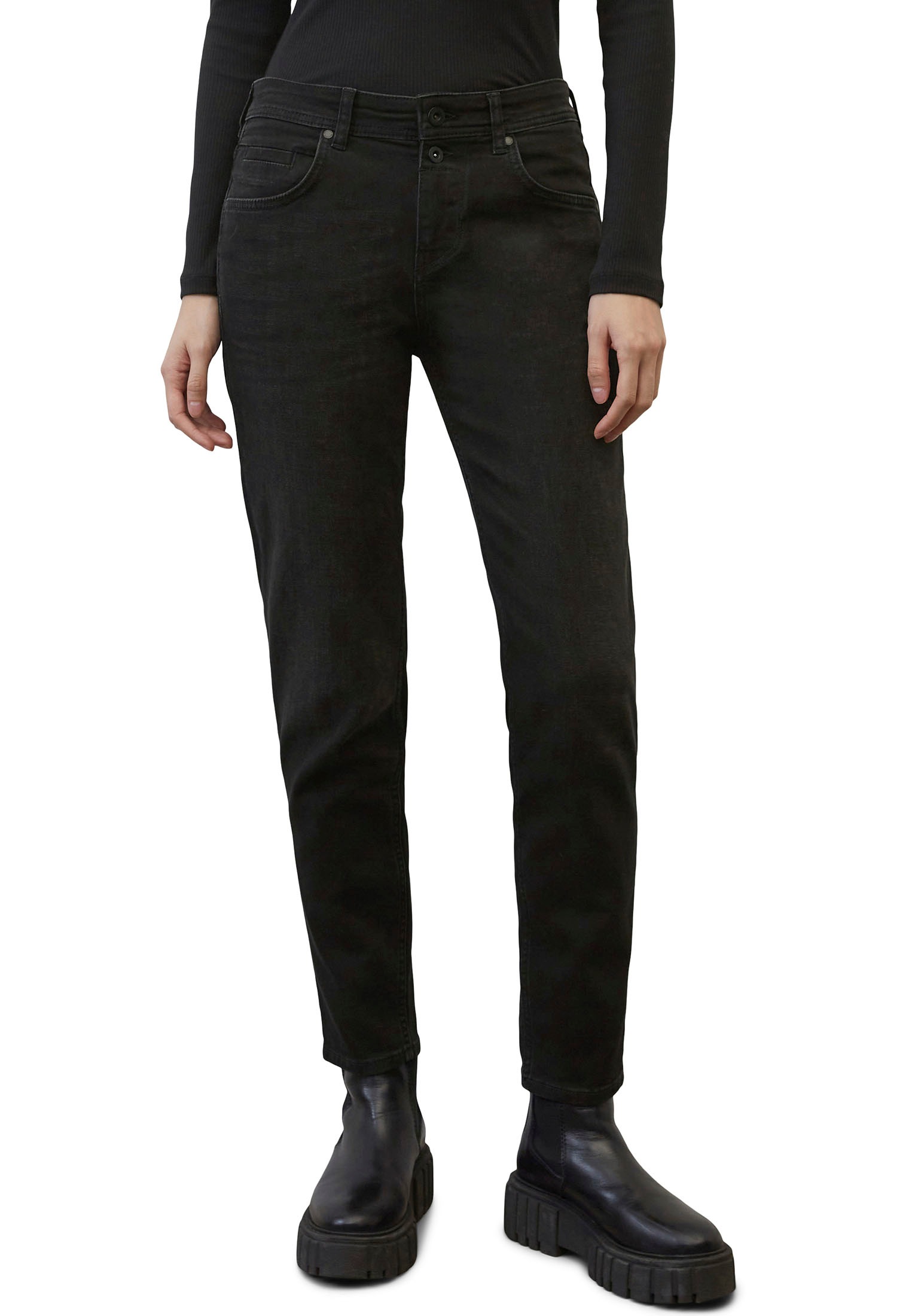 Marc O'Polo Stretch-Jeans »Boyfriend fit«, in Cropped Length kaufen